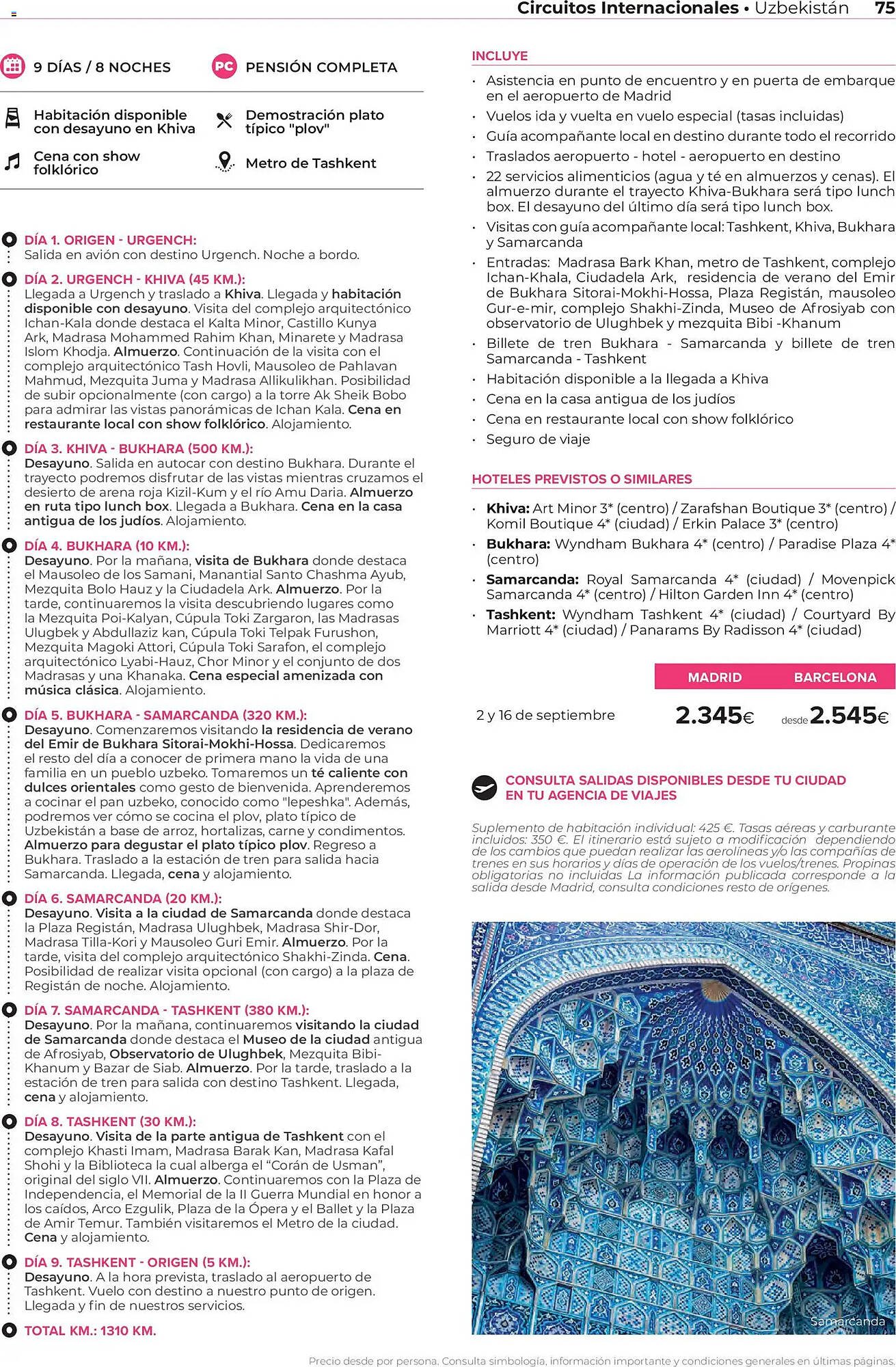 Catálogo Viajes El Corte Inglés