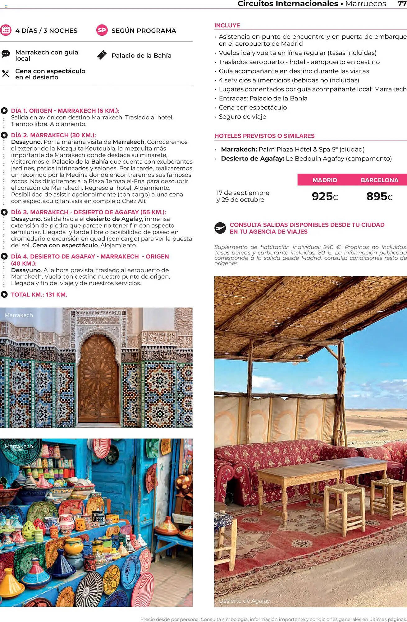 Catálogo Viajes El Corte Inglés