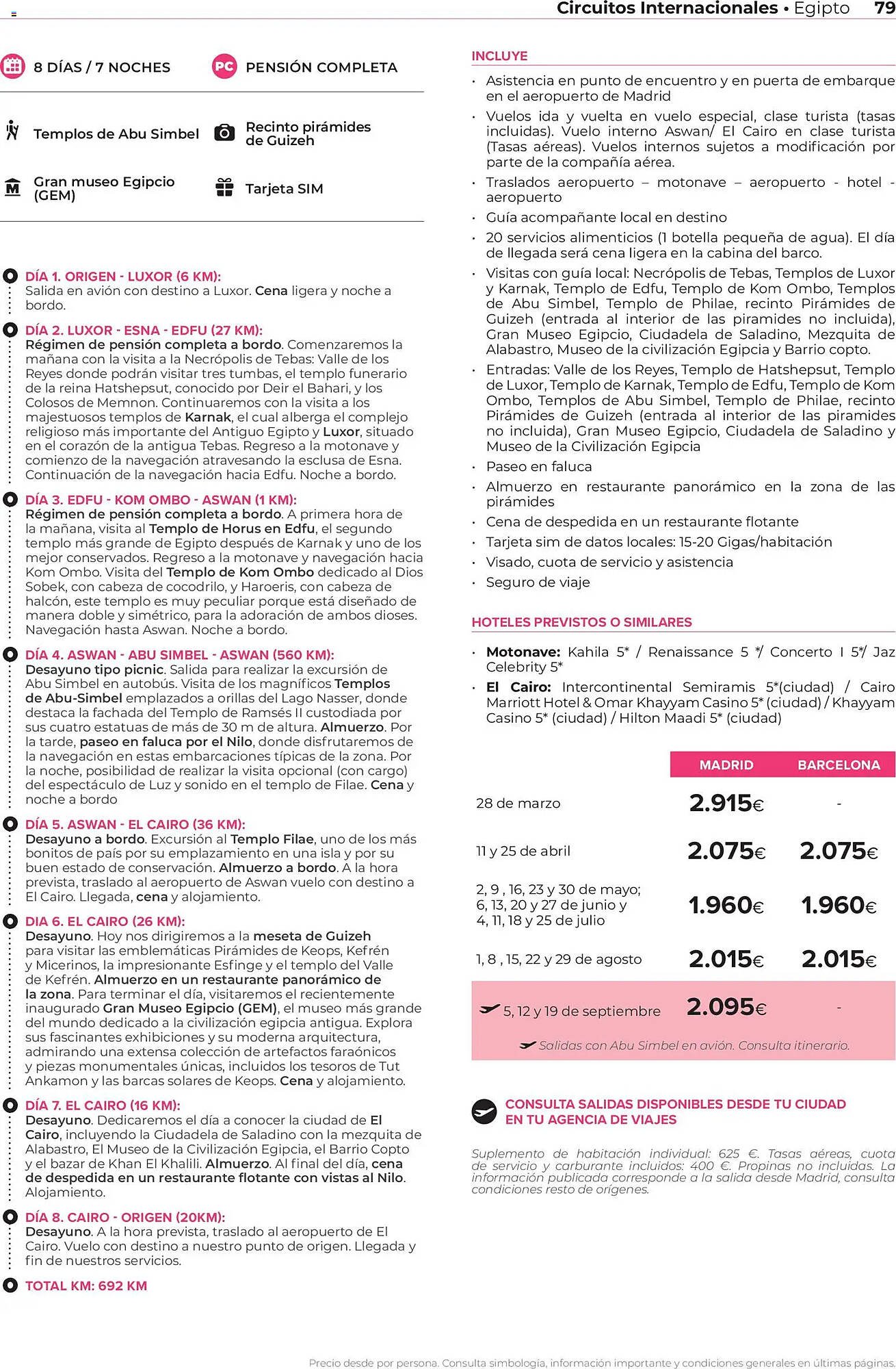 Catálogo Viajes El Corte Inglés