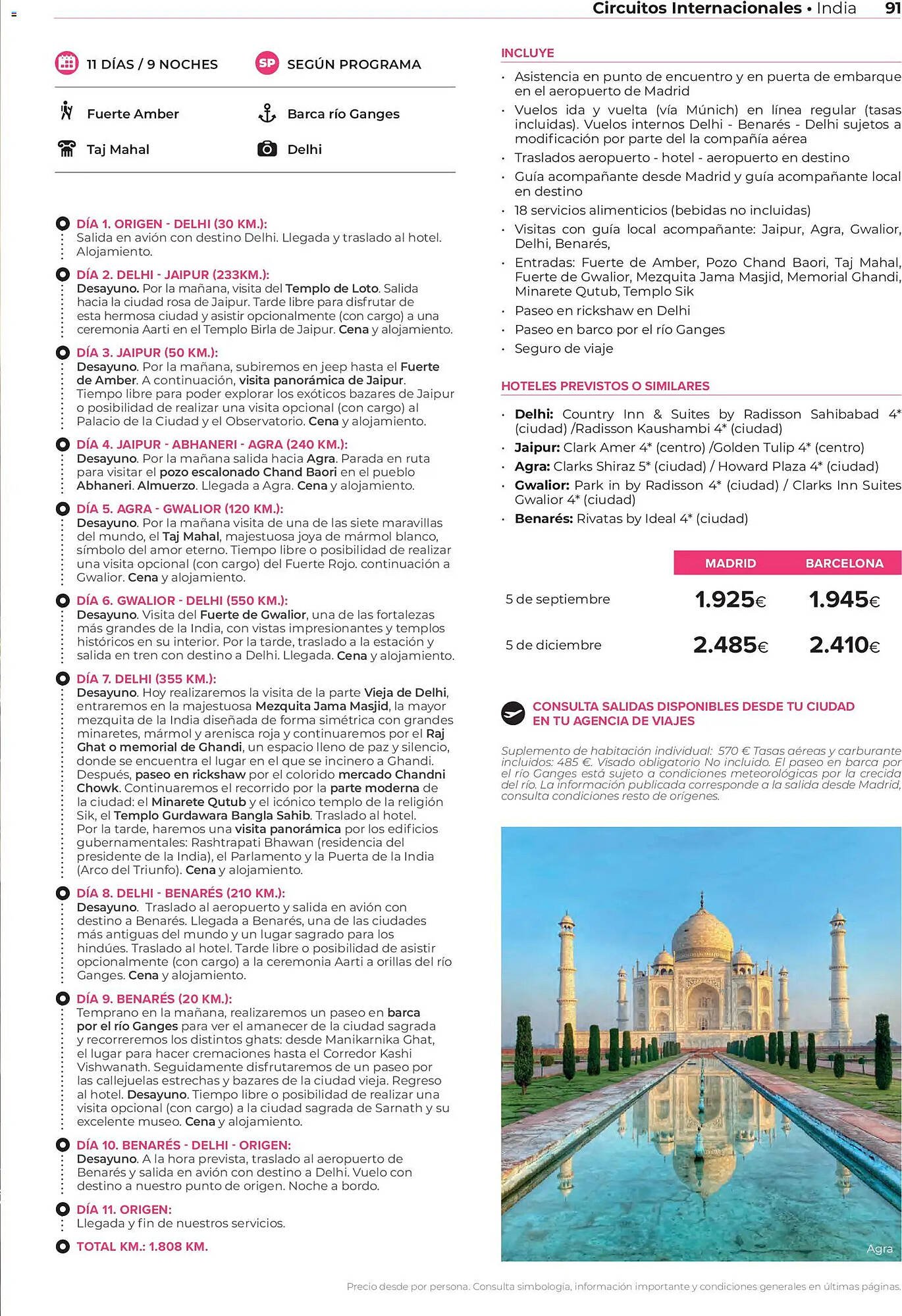 Catálogo Viajes El Corte Inglés