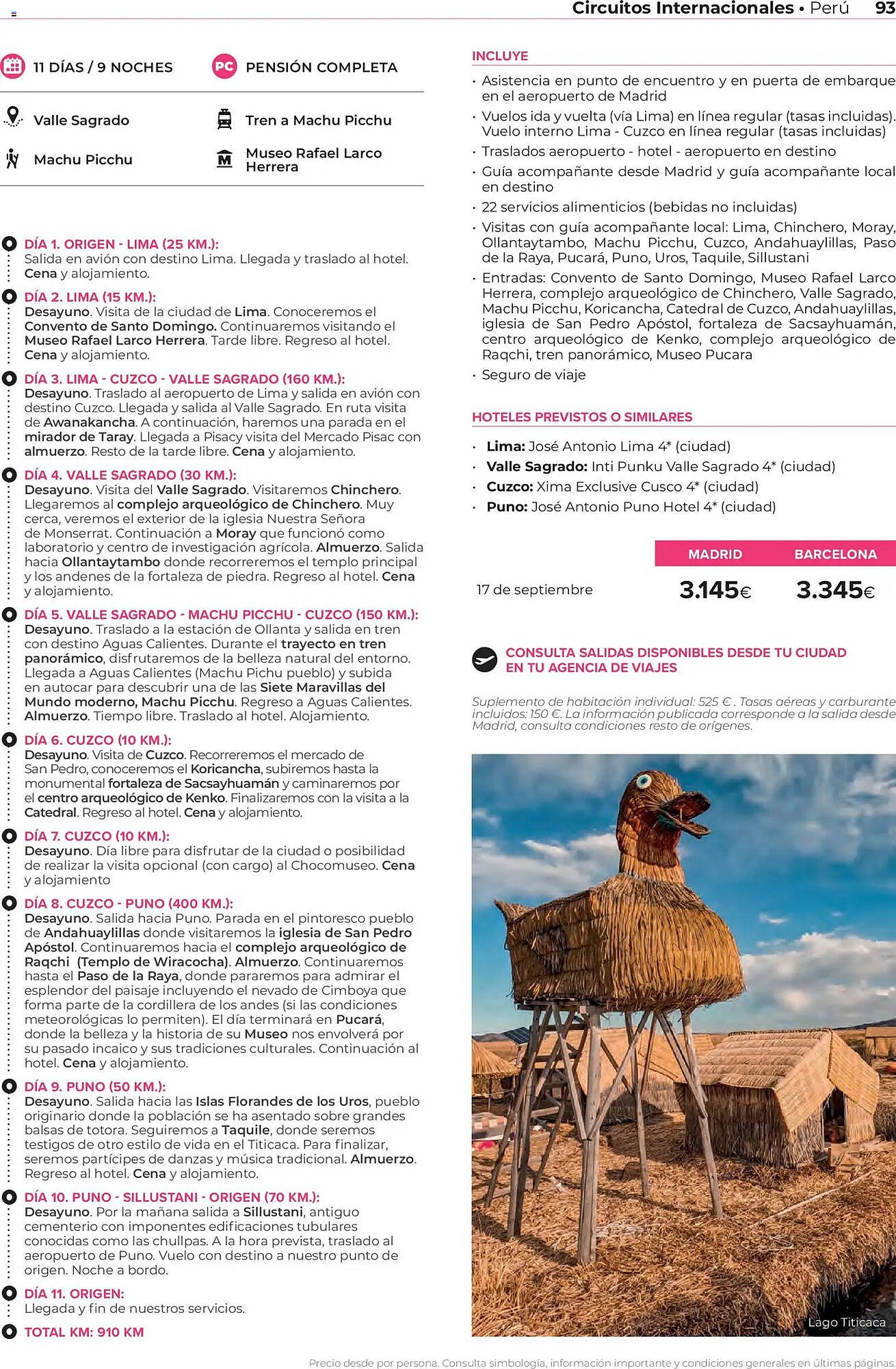 Catálogo Viajes El Corte Inglés