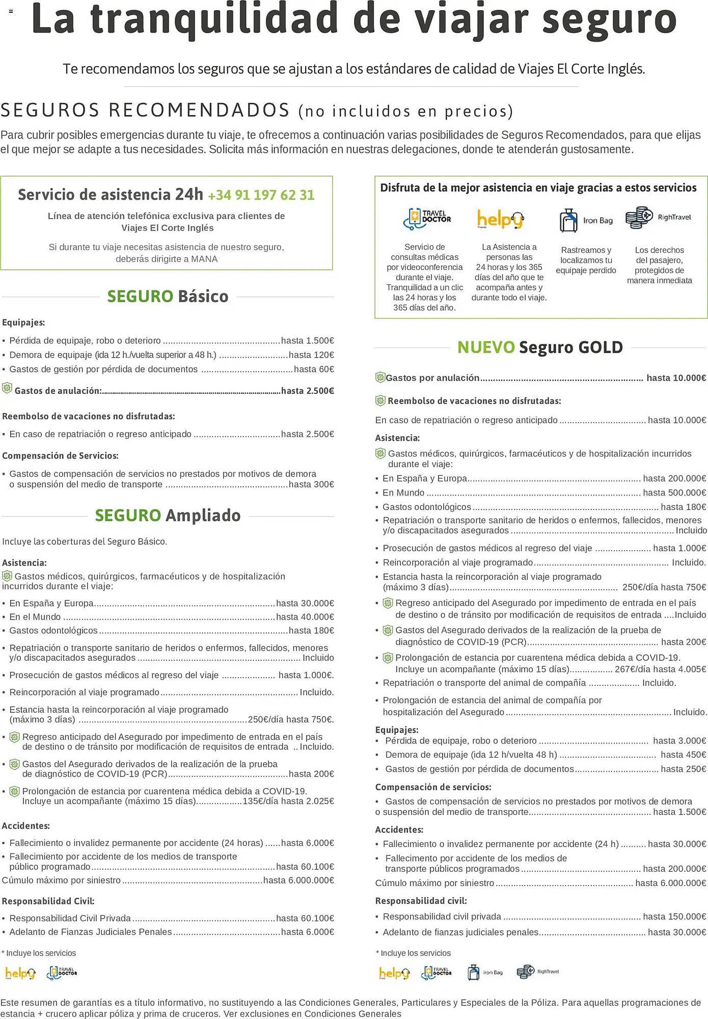 Catálogo Viajes El Corte Inglés