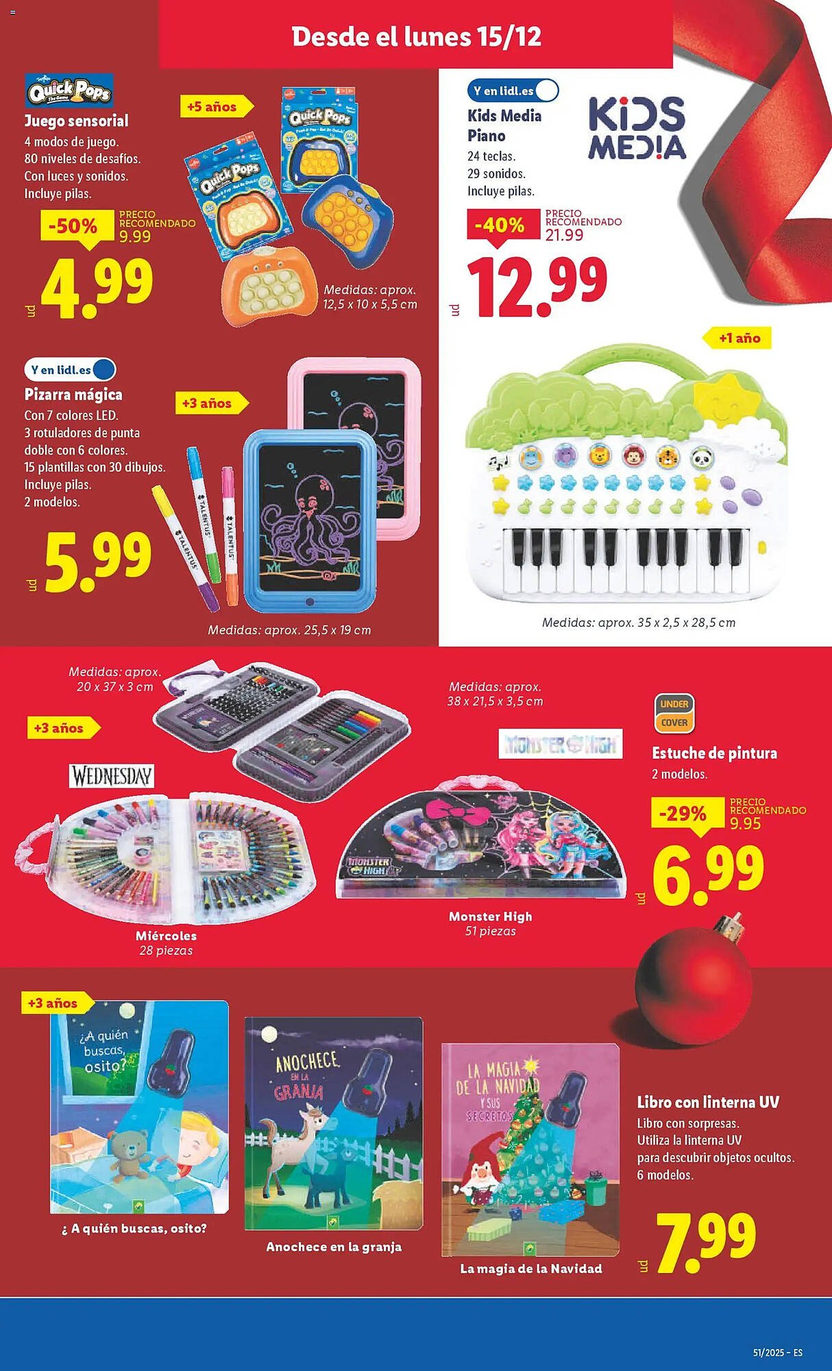 Catálogo Lidl (2025-12-15 - 2025-12-21)