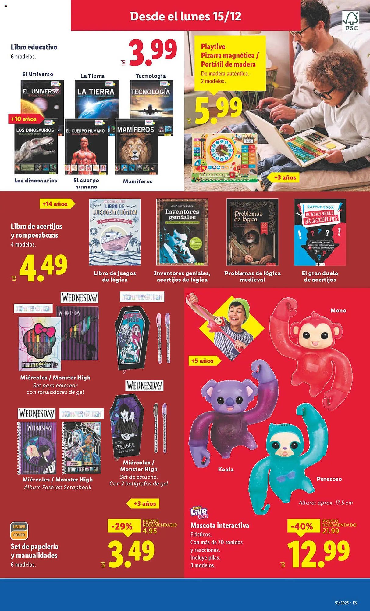 Catálogo Lidl (2025-12-15 - 2025-12-21)