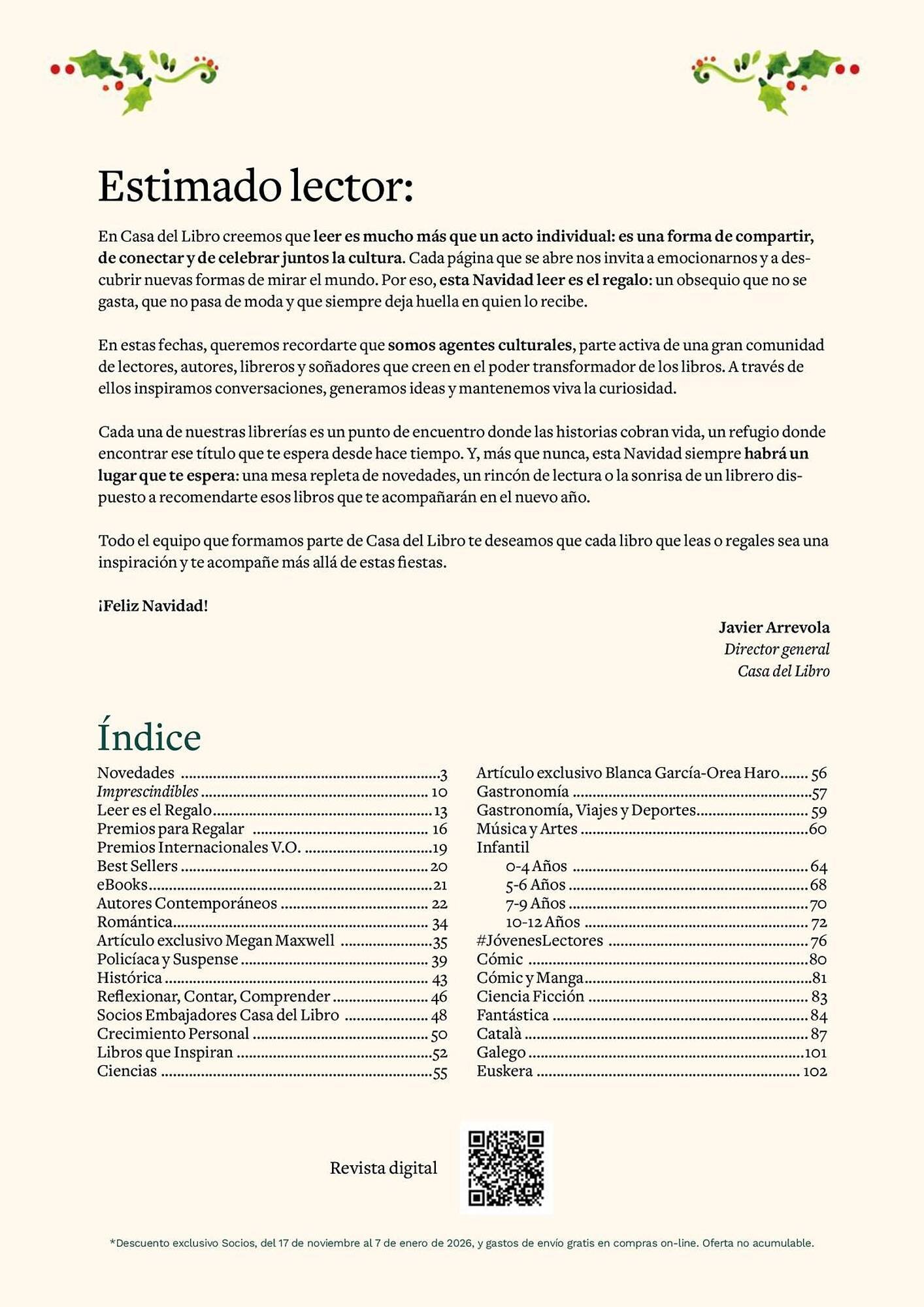 Catálogo Casa del Libro (2025-11-19 - 2026-01-31)