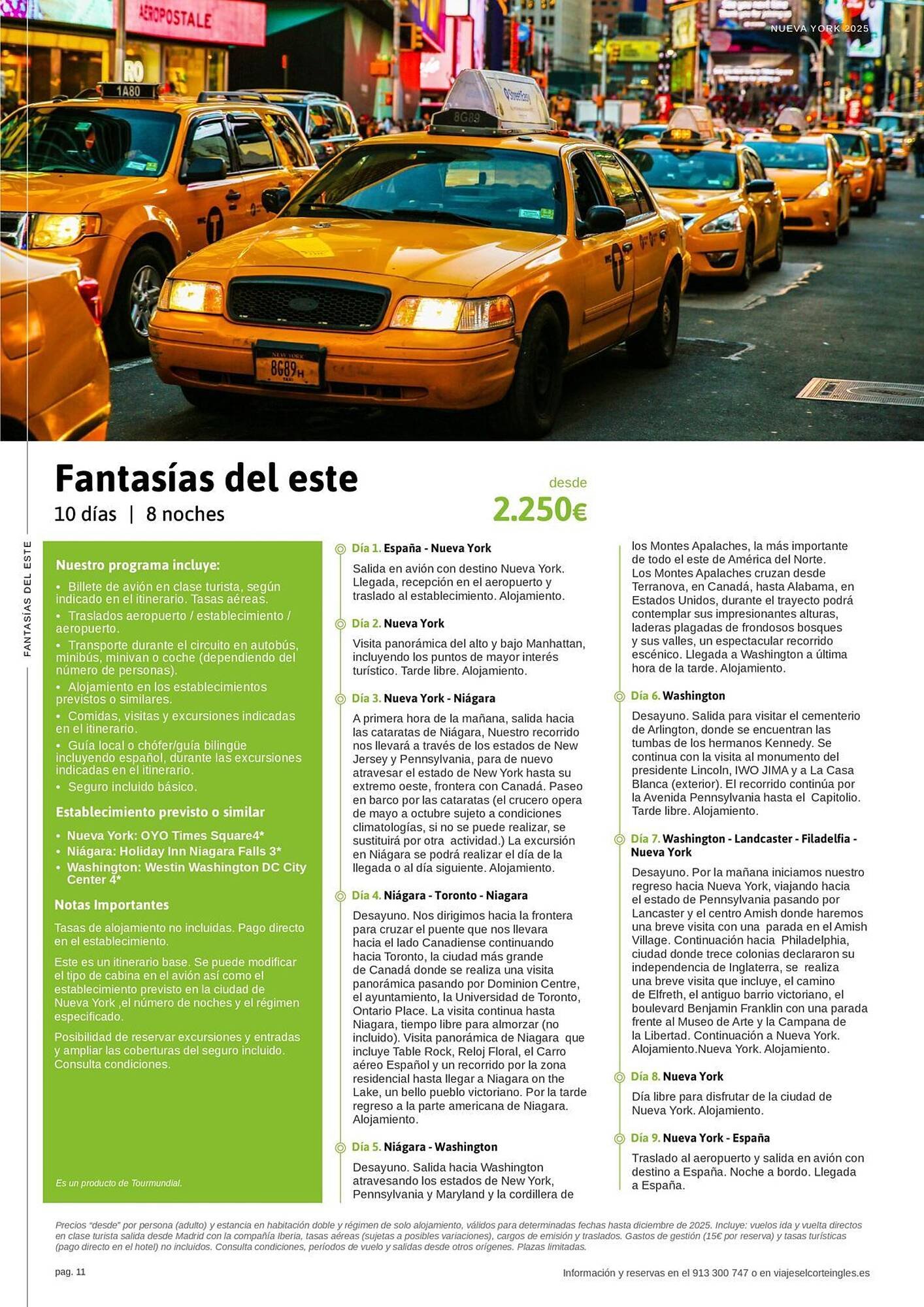 Folleto Viajes El Corte Inglés (2025-08-14 - 2025-12-31)