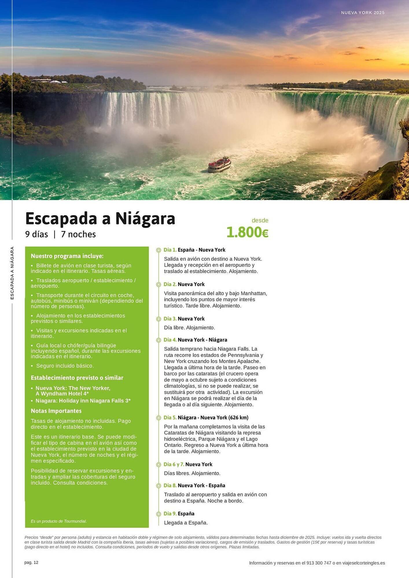 Folleto Viajes El Corte Inglés (2025-08-14 - 2025-12-31)