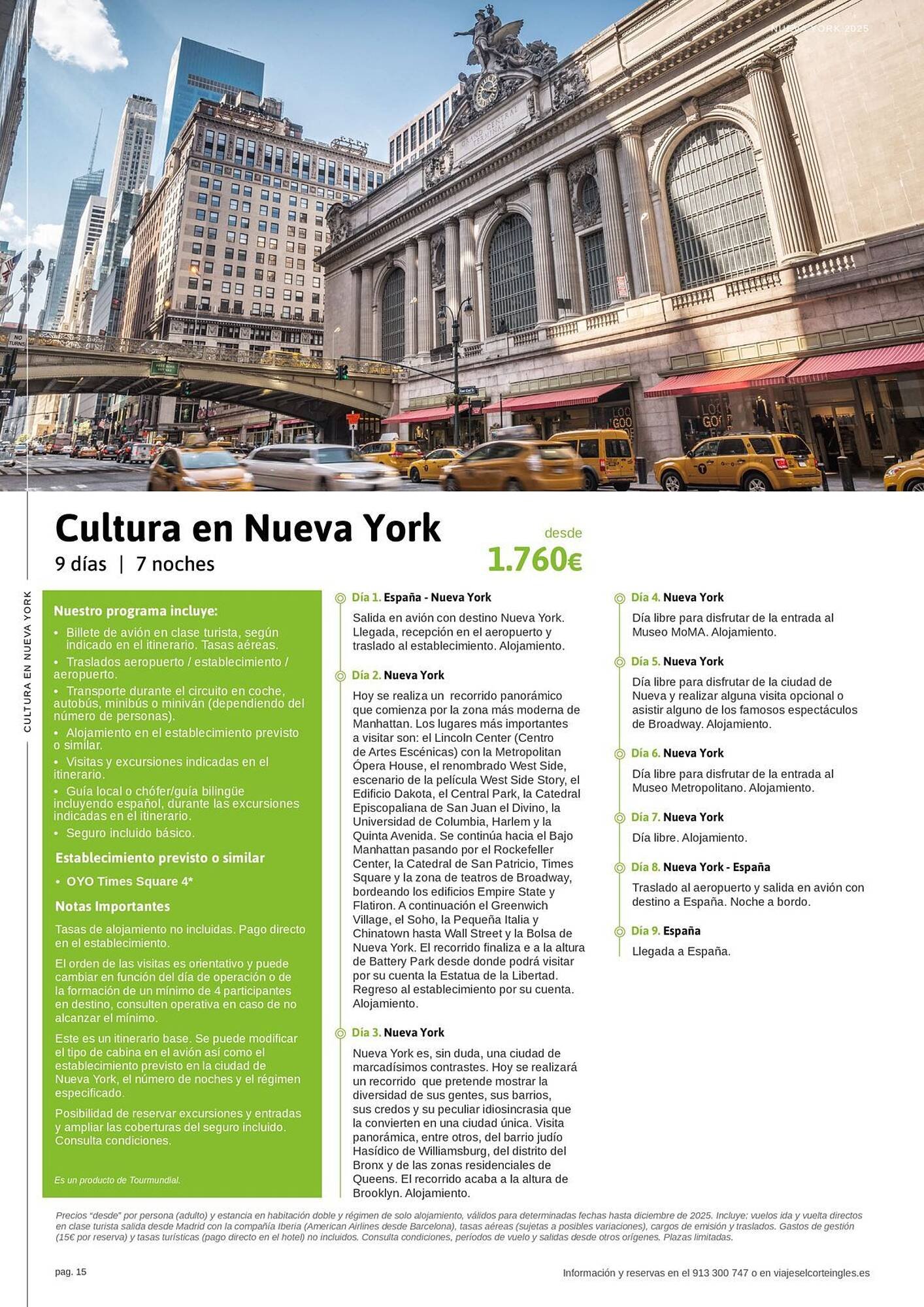 Folleto Viajes El Corte Inglés (2025-08-14 - 2025-12-31)