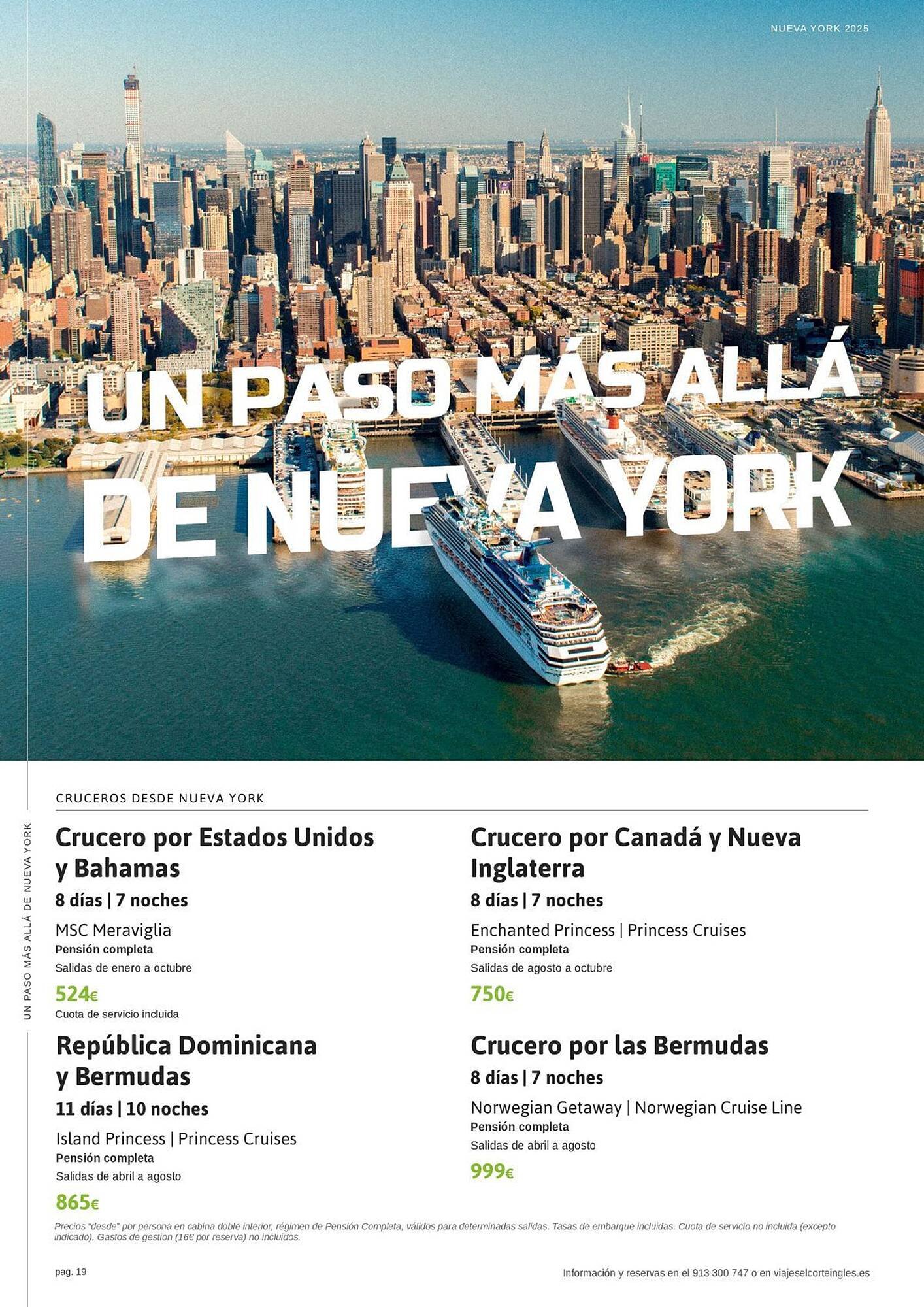 Folleto Viajes El Corte Inglés (2025-08-14 - 2025-12-31)