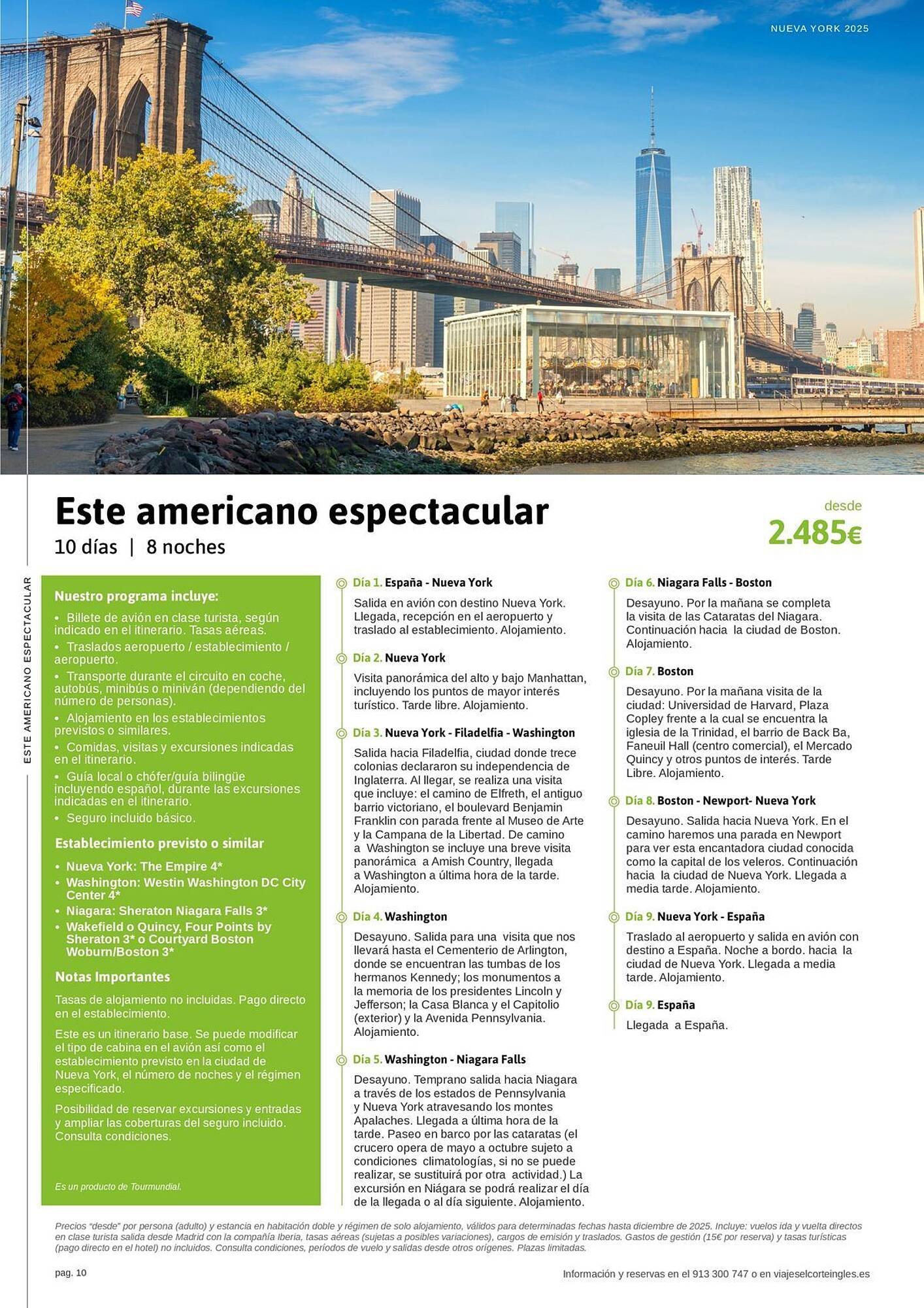 Folleto Viajes El Corte Inglés (2025-08-14 - 2025-12-31)