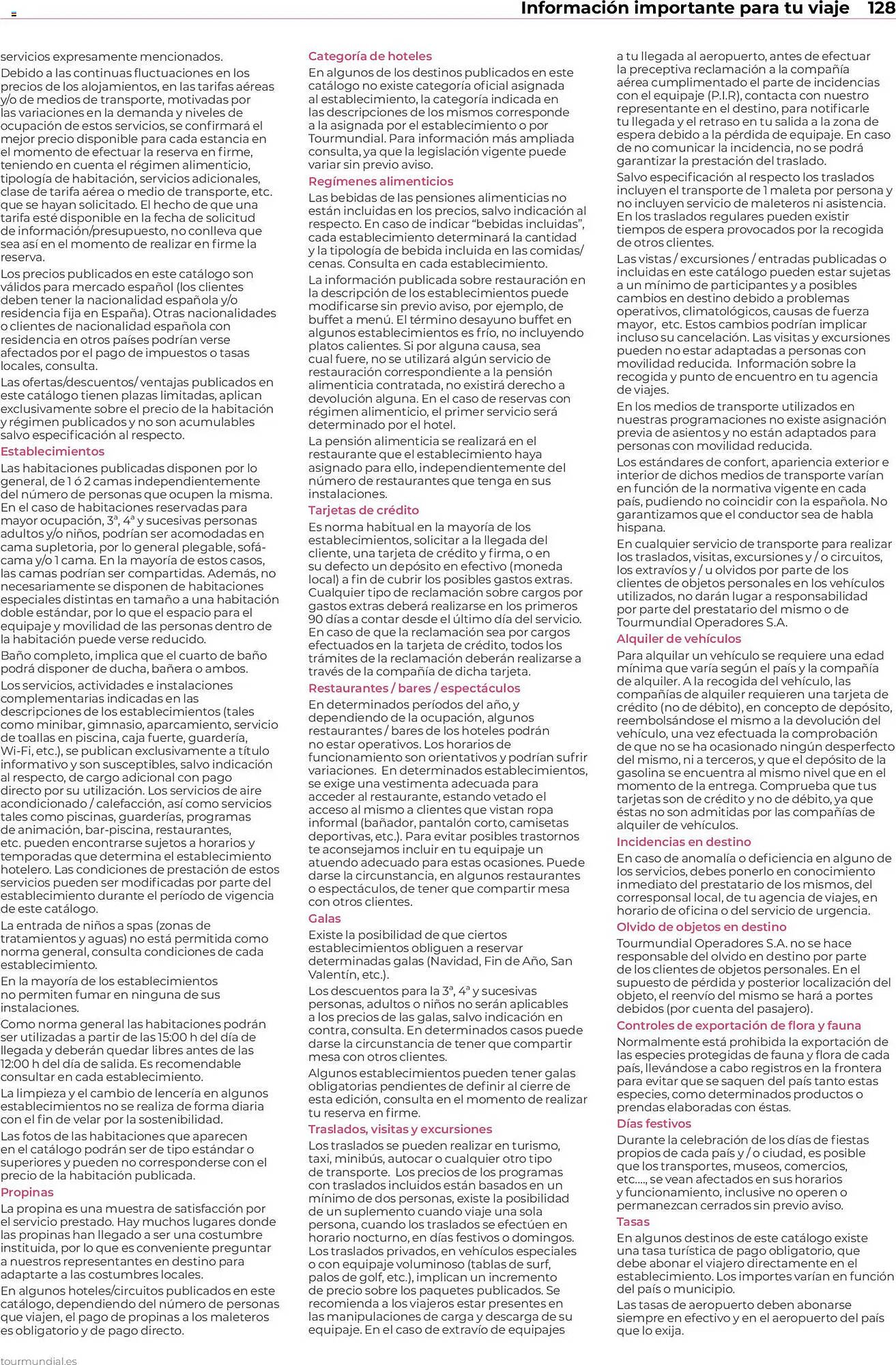 Catálogo Viajes El Corte Inglés