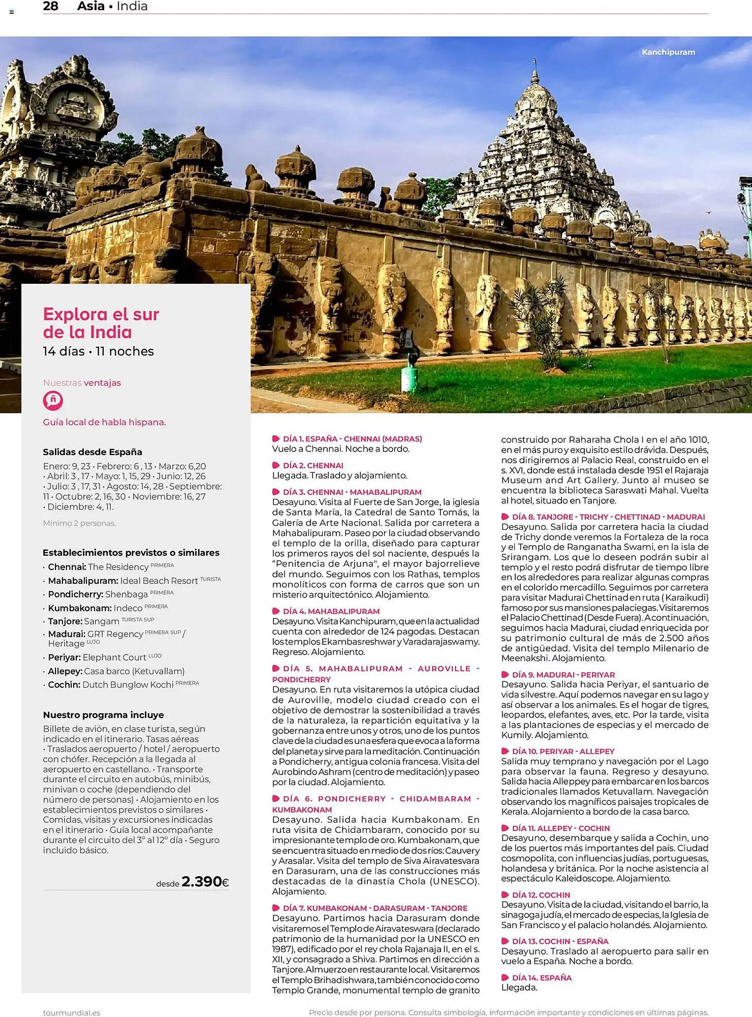 Catálogo Viajes El Corte Inglés