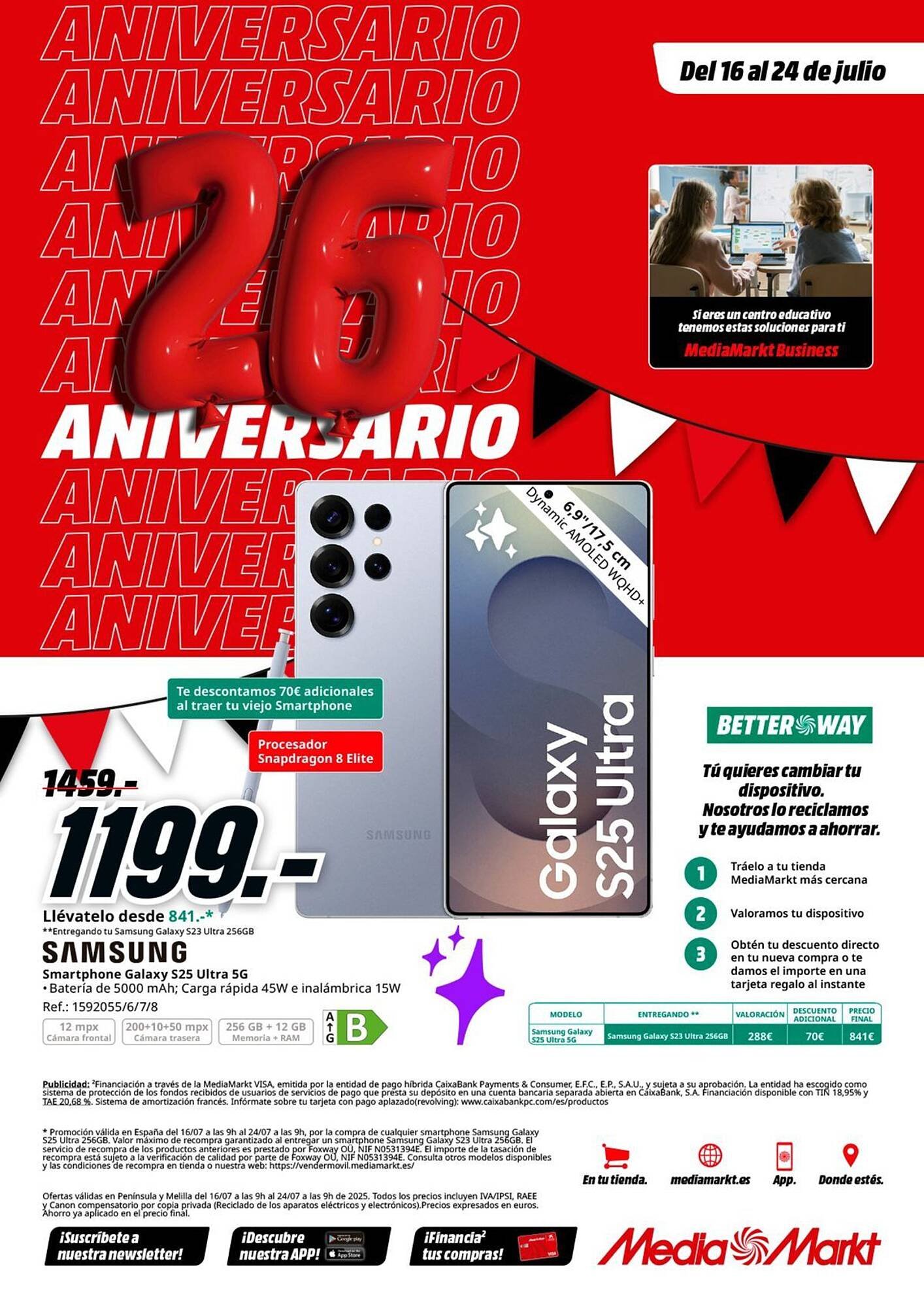Folleto MediaMarkt (2025-07-16 - 2025-07-24)