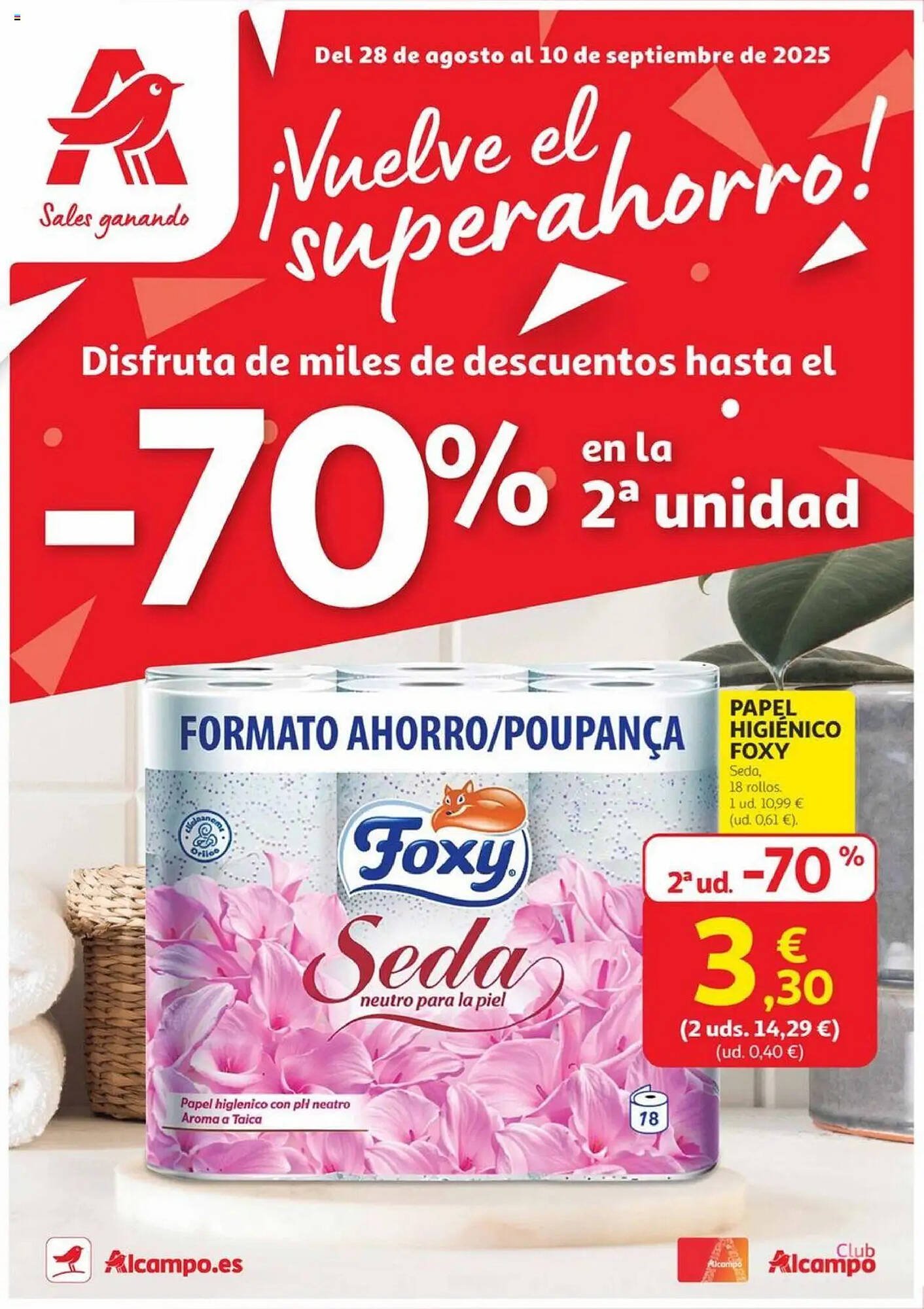 Folleto Alcampo (2025-08-28 - 2025-09-10)