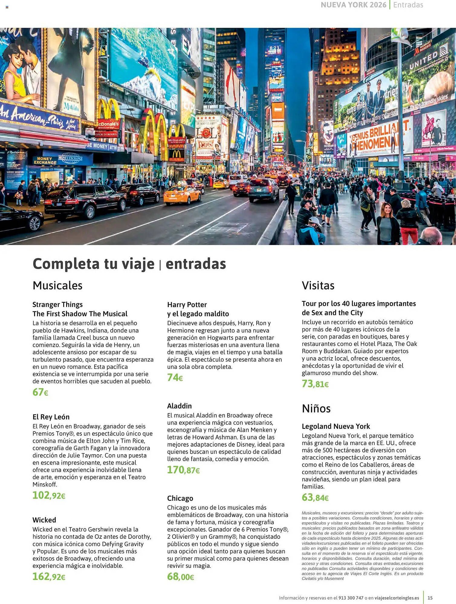 Catálogo Viajes El Corte Inglés