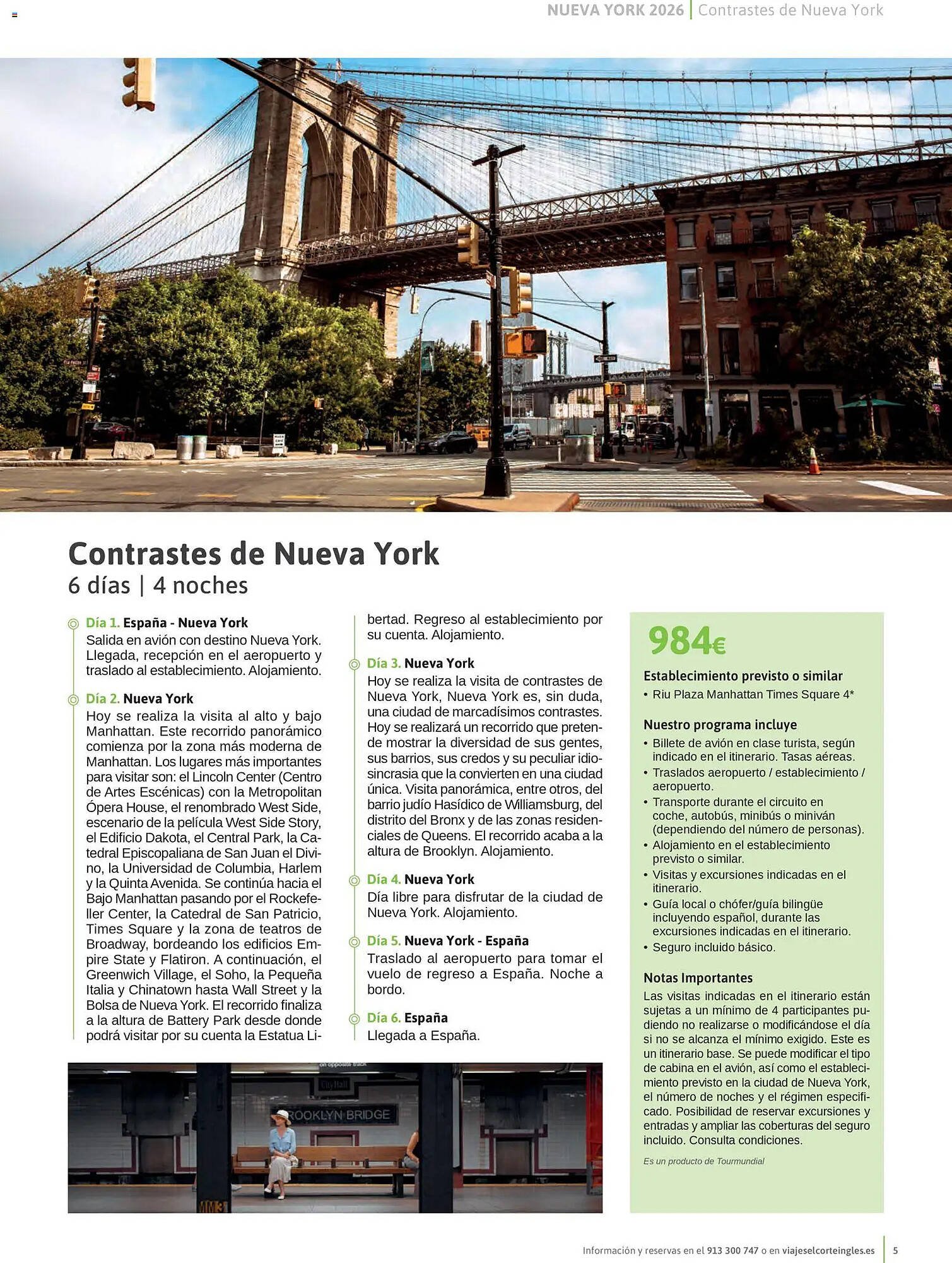 Catálogo Viajes El Corte Inglés