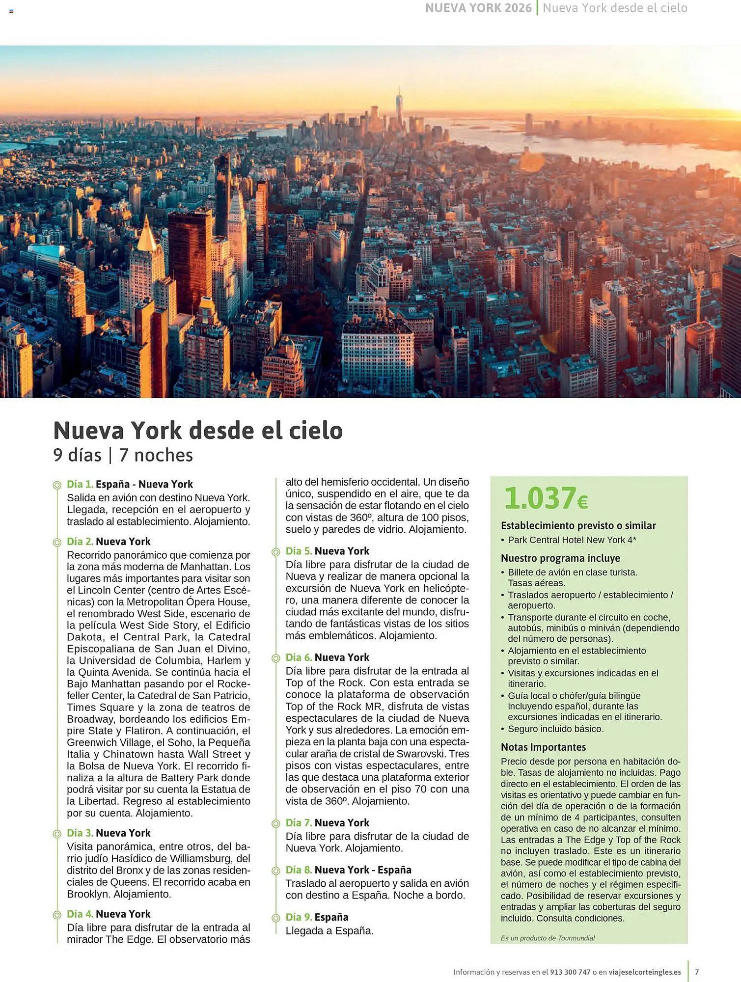 Catálogo Viajes El Corte Inglés