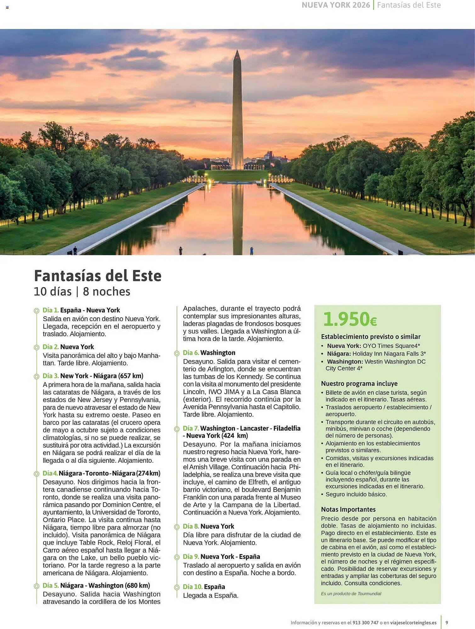 Catálogo Viajes El Corte Inglés