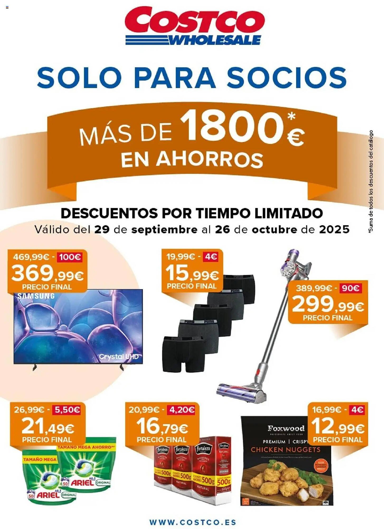 Catálogo Costco (2025-09-29 - 2025-10-26)