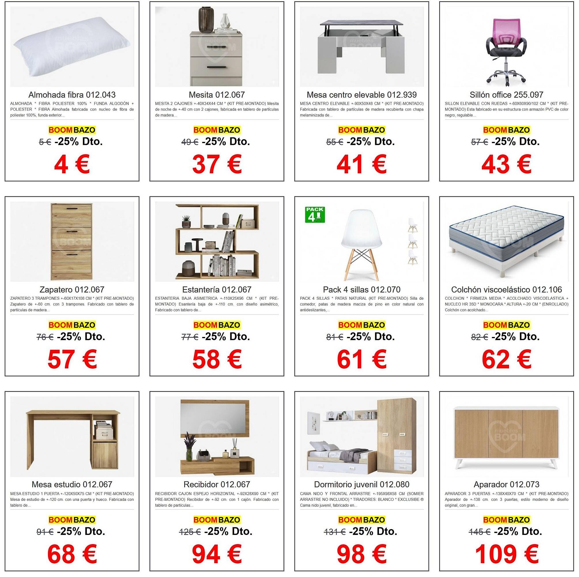 Catálogo Muebles Boom