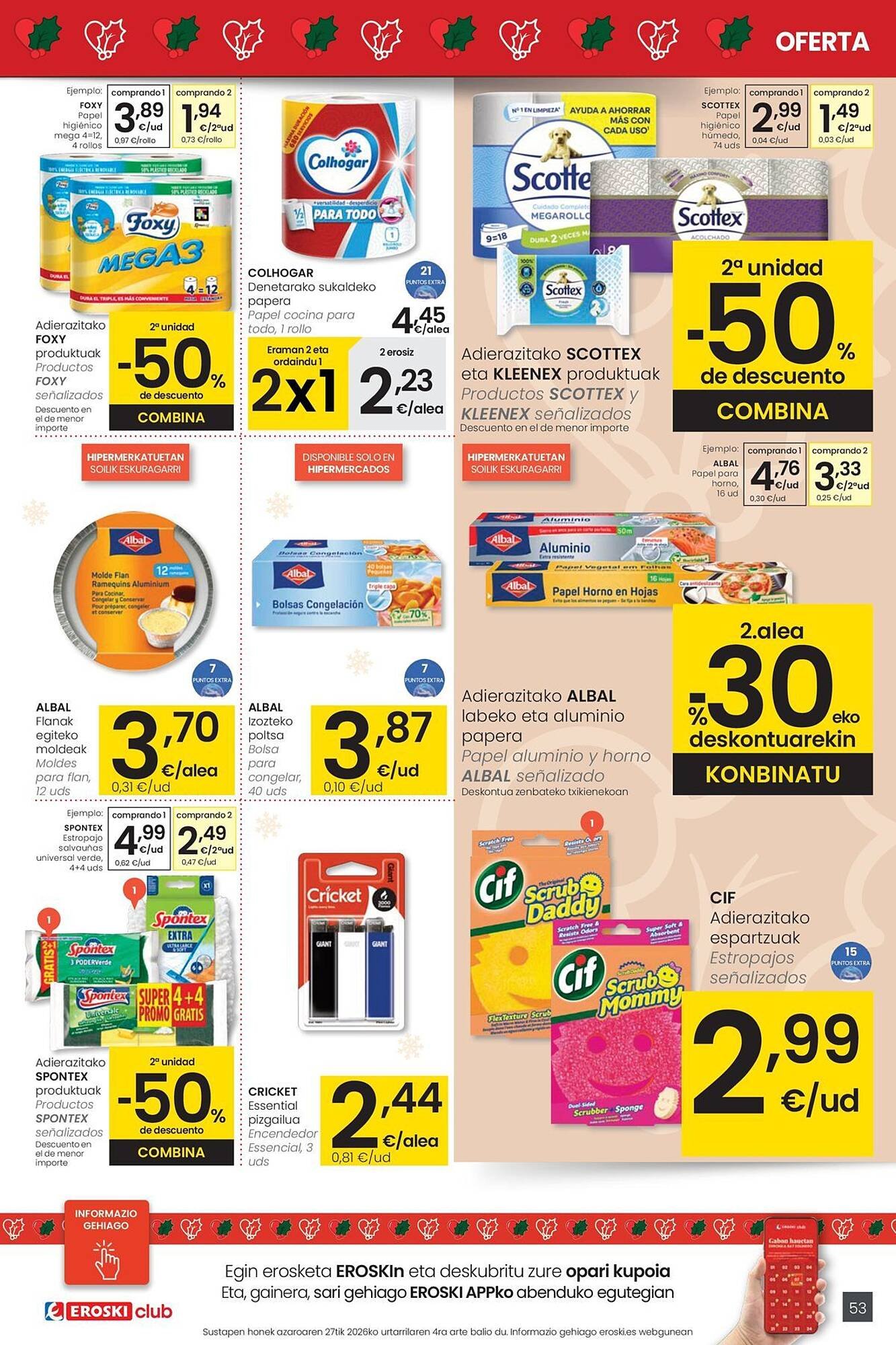 Folleto Eroski