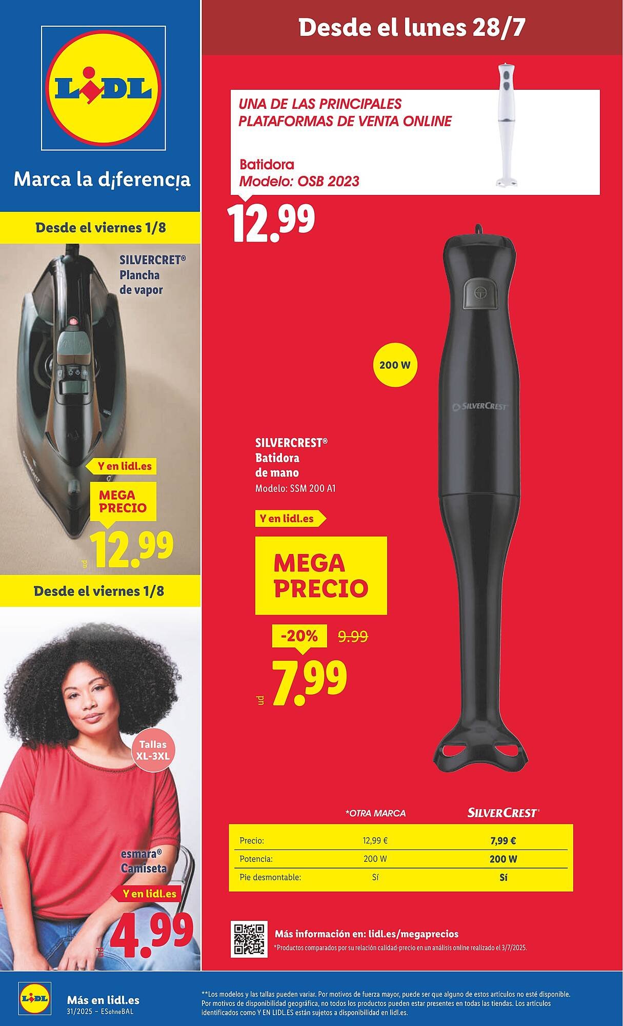 Folleto Lidl (2025-07-28 - 2025-08-03)