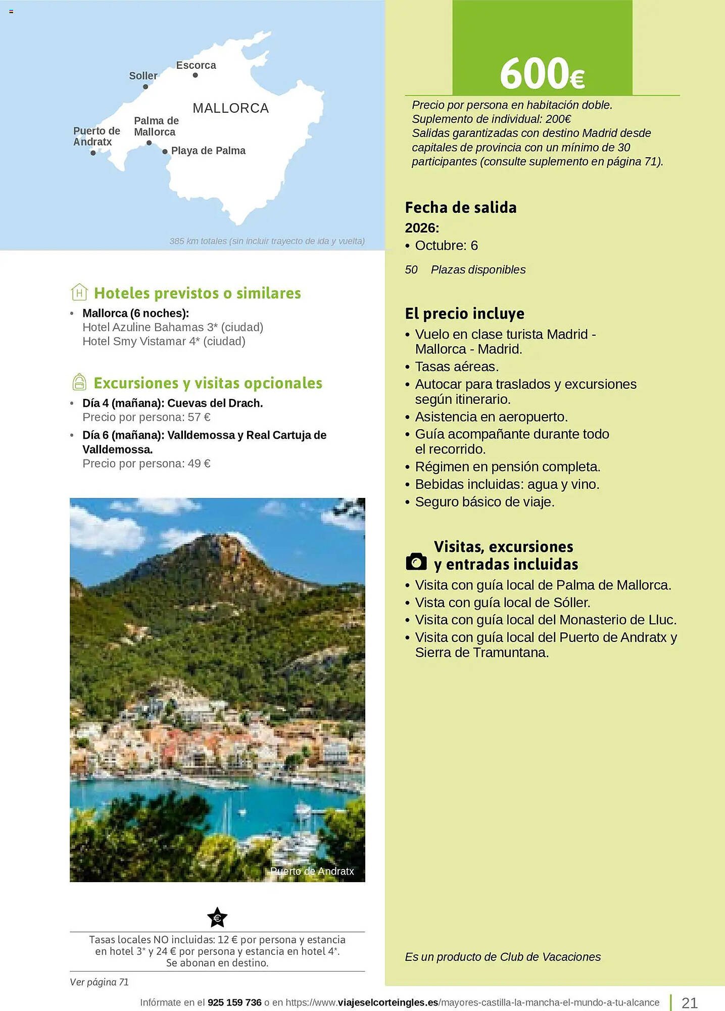 Catálogo Viajes El Corte Inglés