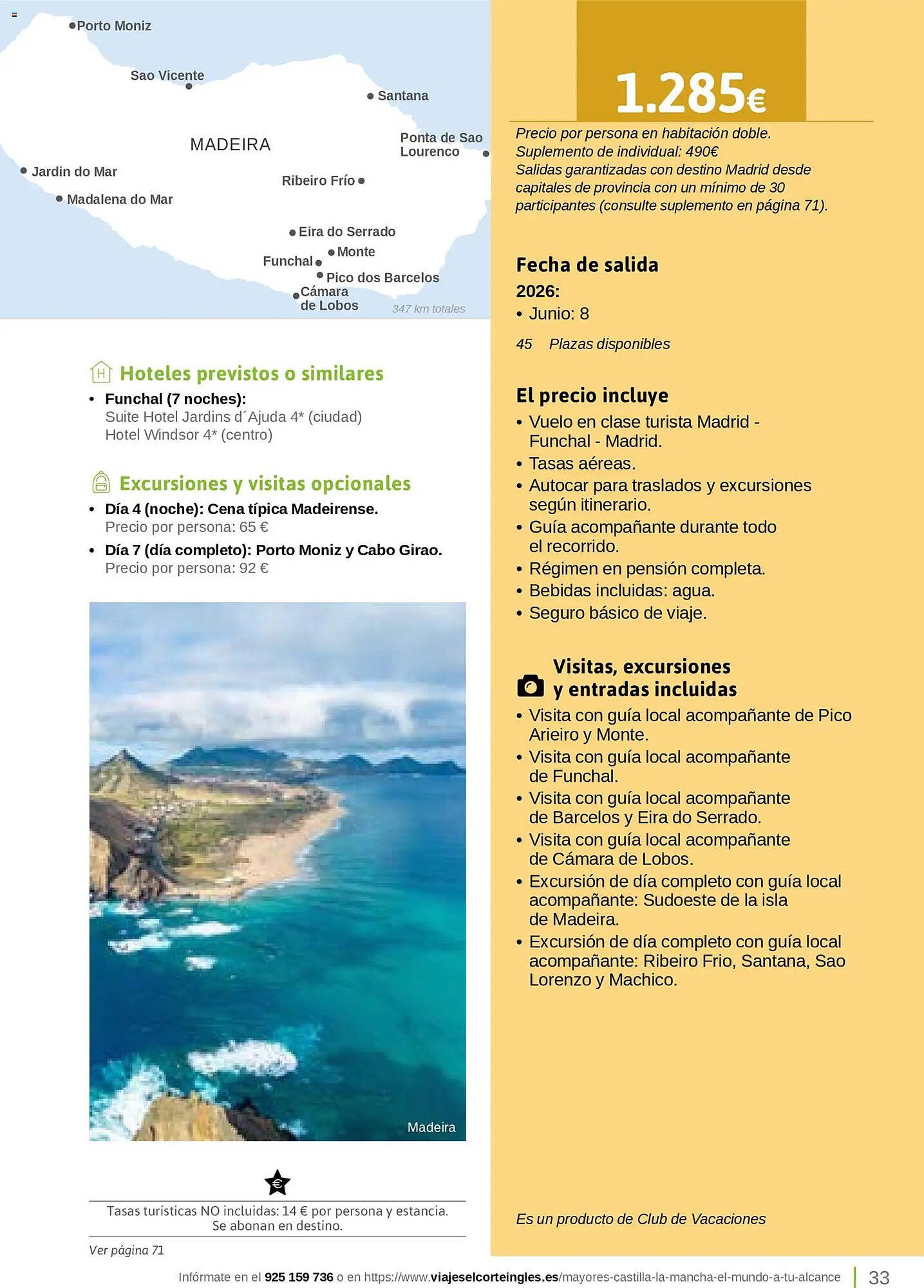 Catálogo Viajes El Corte Inglés