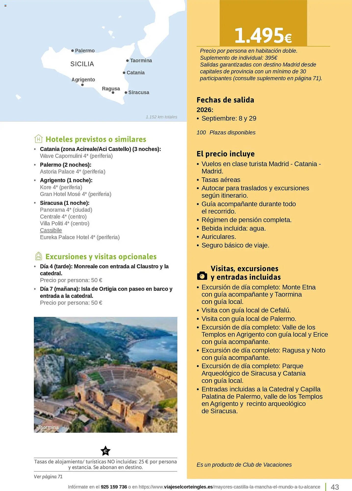 Catálogo Viajes El Corte Inglés