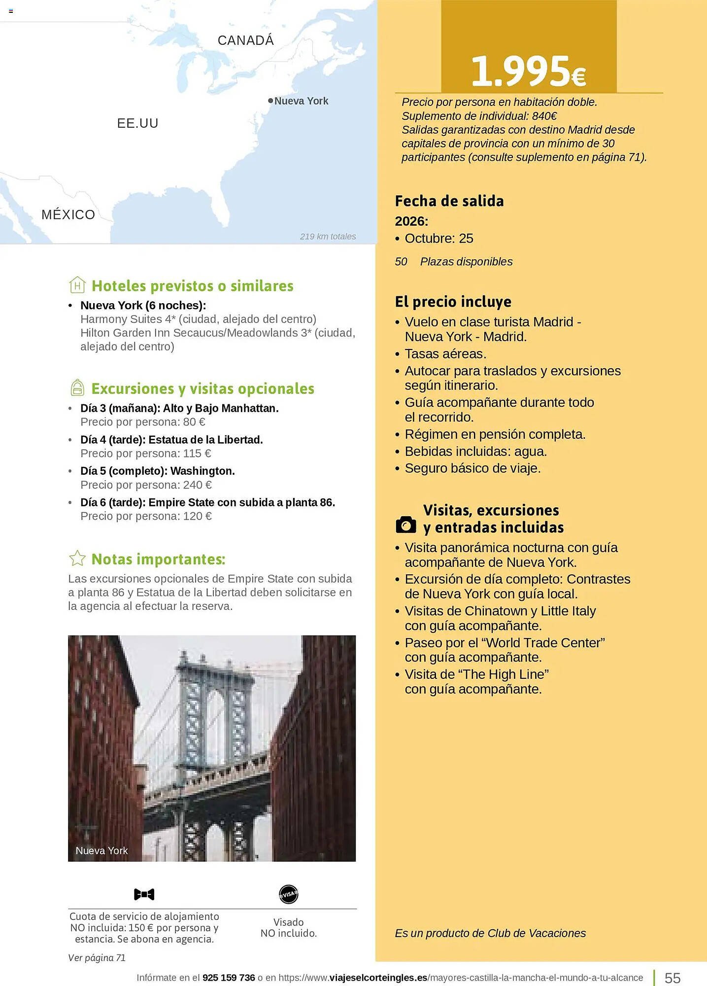 Catálogo Viajes El Corte Inglés