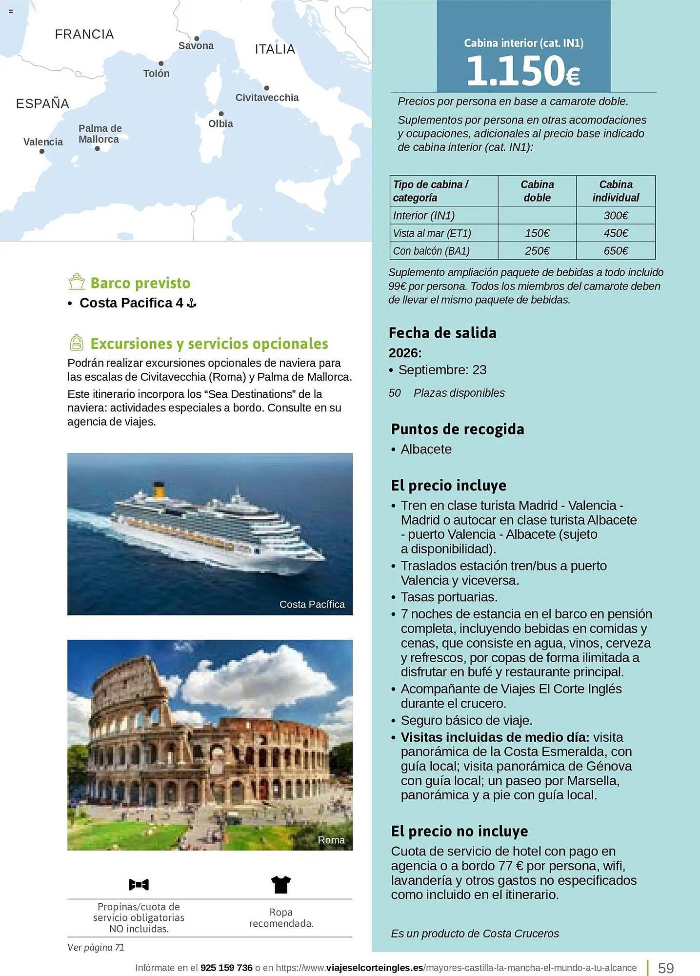 Catálogo Viajes El Corte Inglés