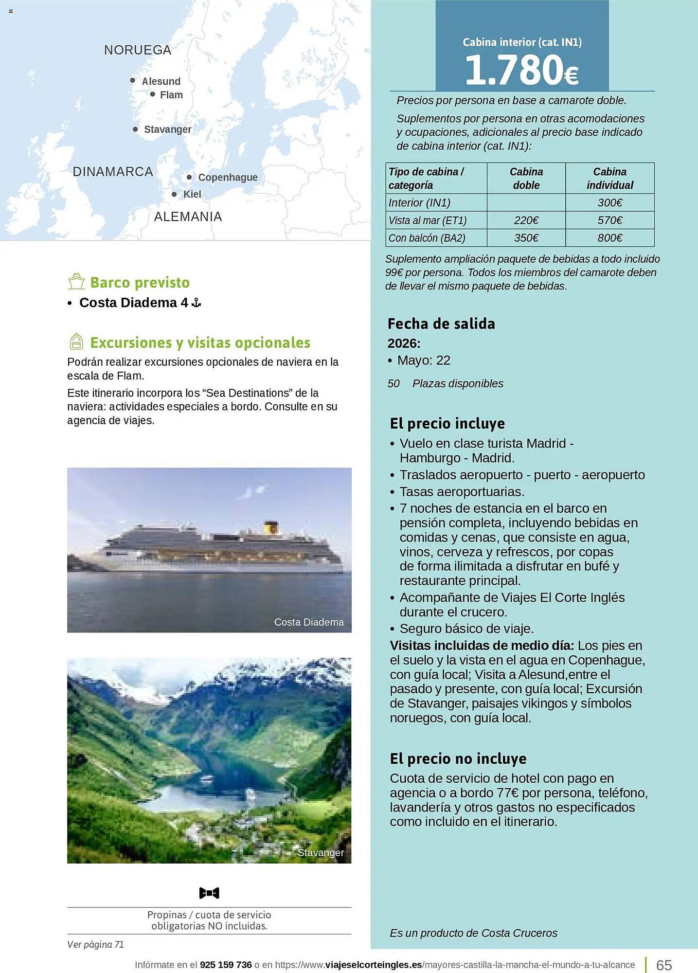 Catálogo Viajes El Corte Inglés