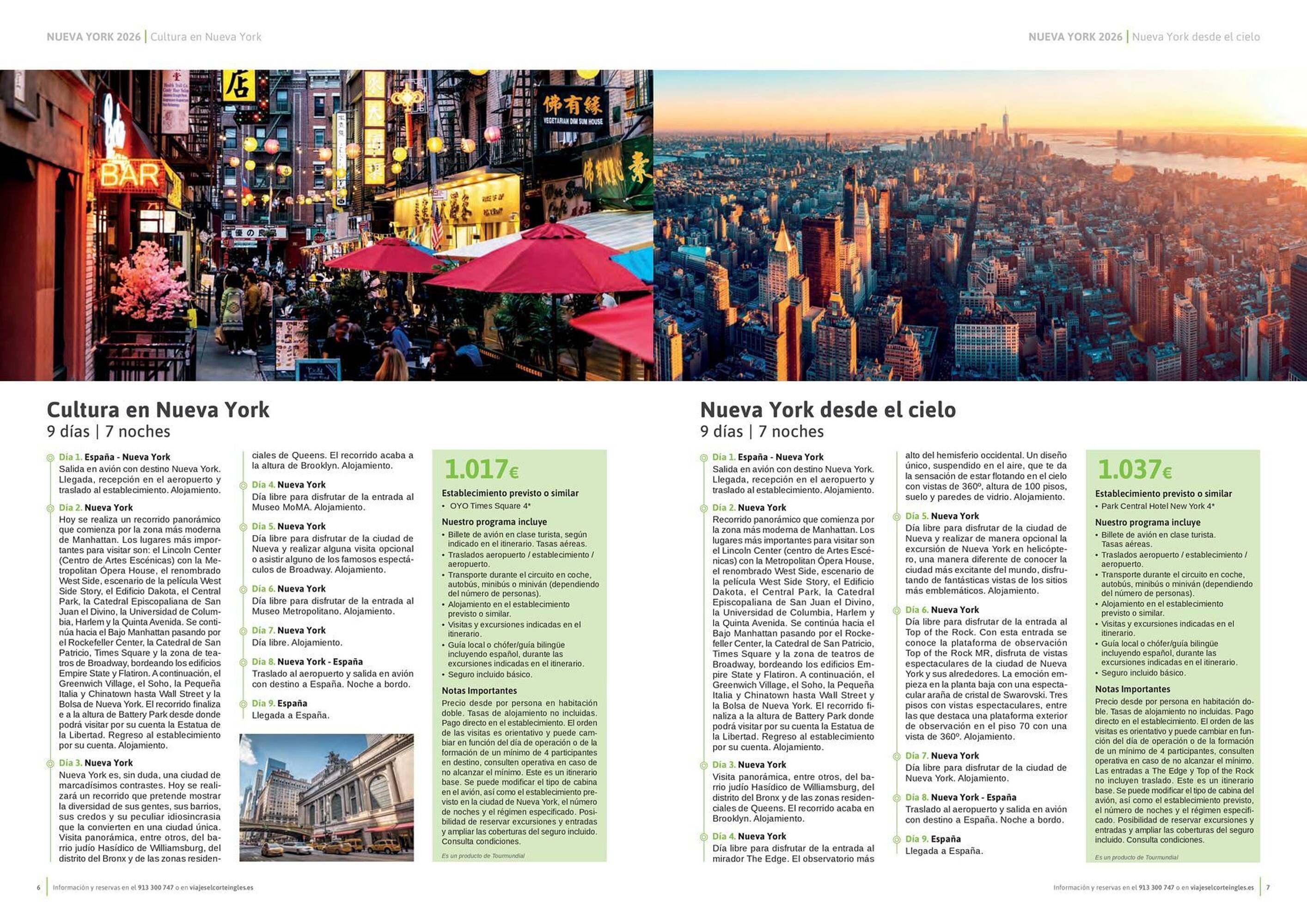 Catálogo Viajes El Corte Inglés