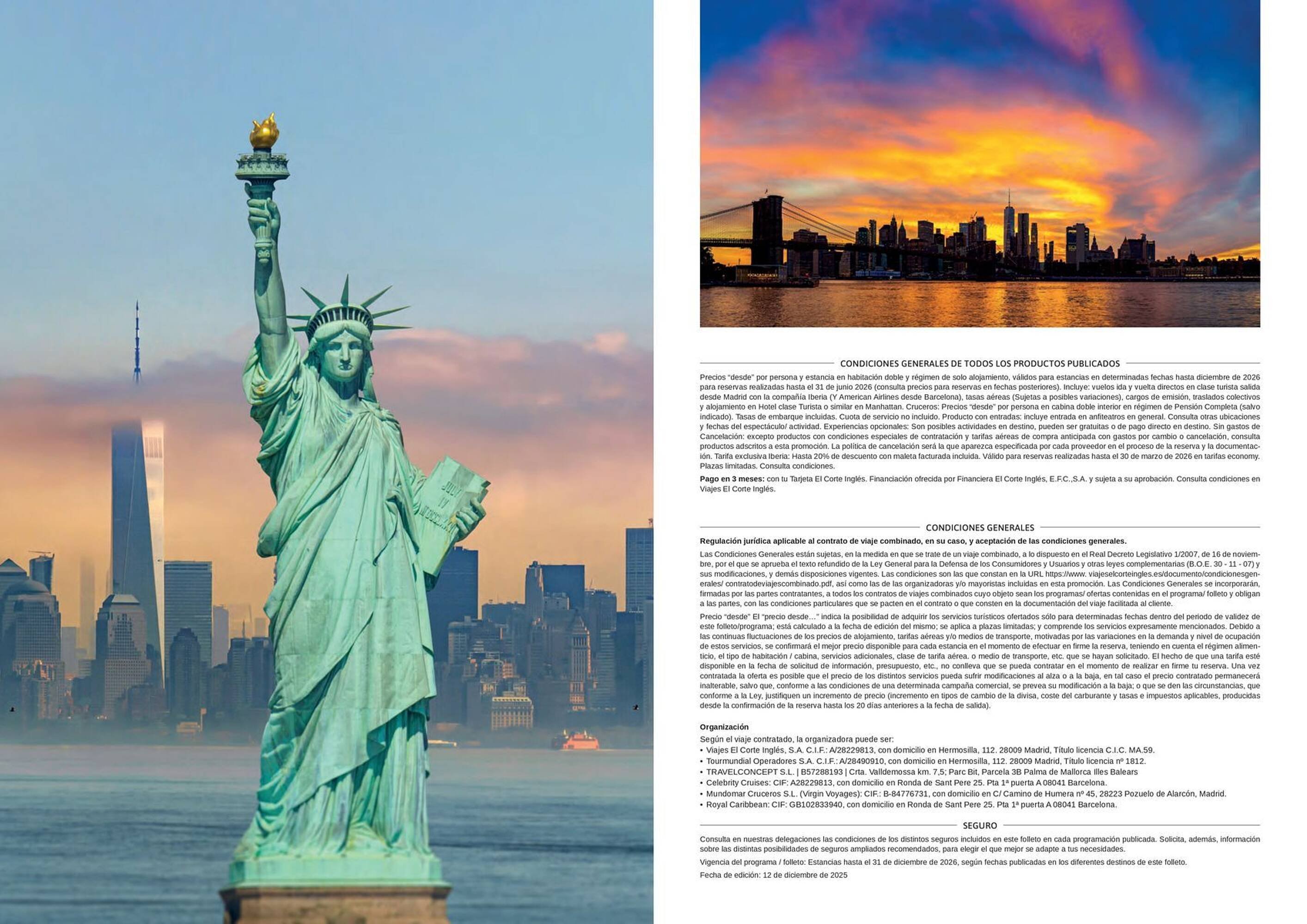 Catálogo Viajes El Corte Inglés