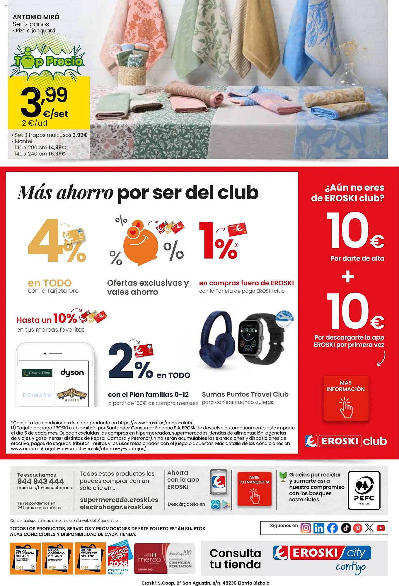 Folleto Eroski