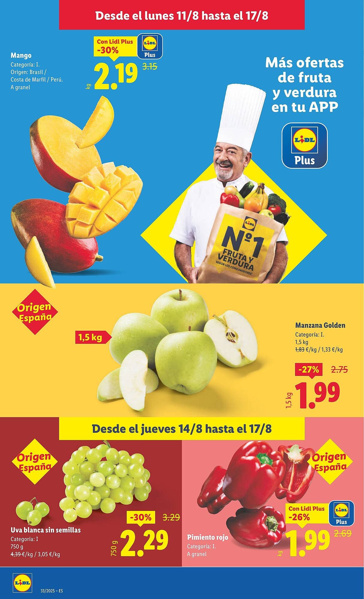 Folleto Lidl (2025-08-11 - 2025-08-17)
