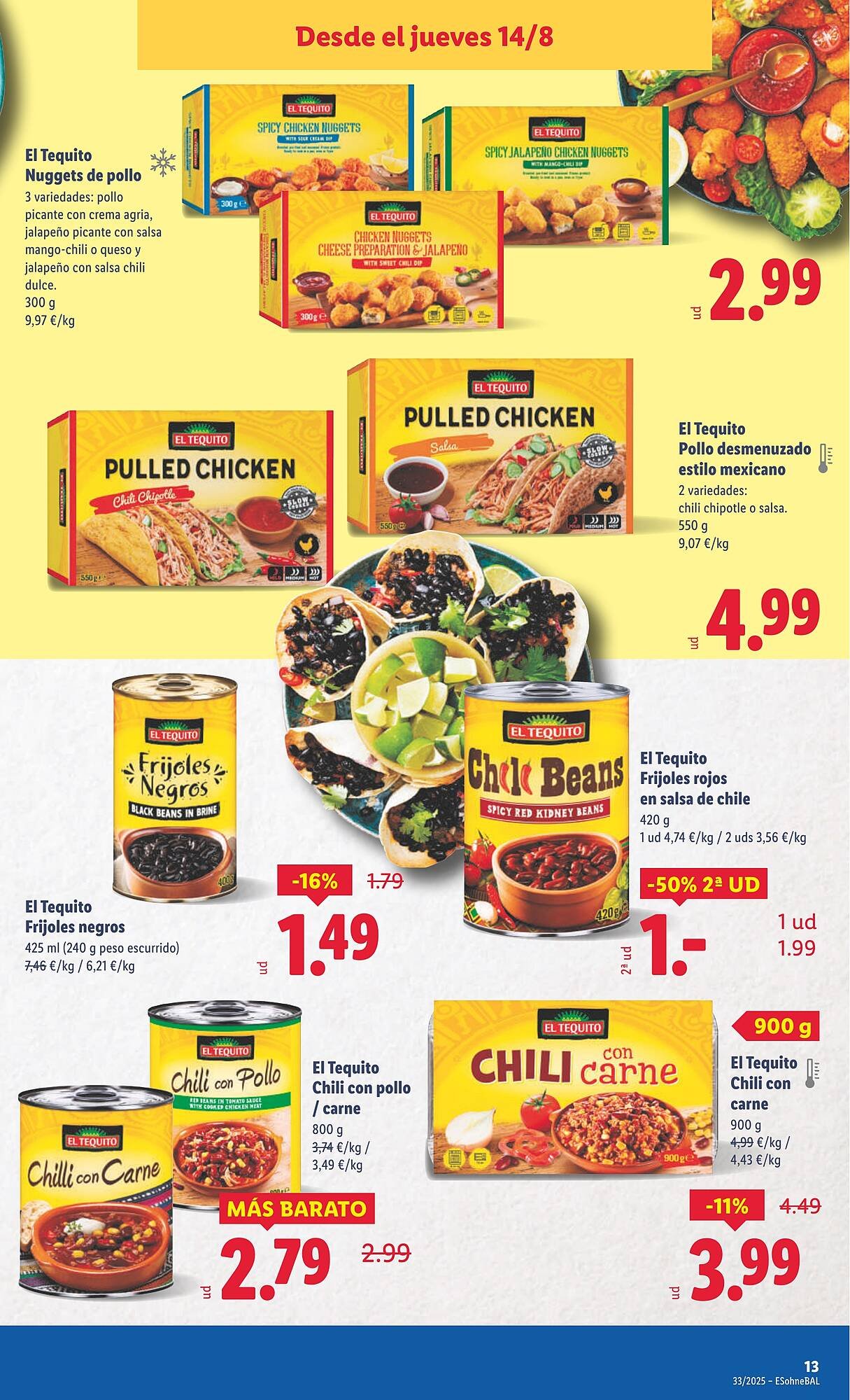 Folleto Lidl (2025-08-11 - 2025-08-17)