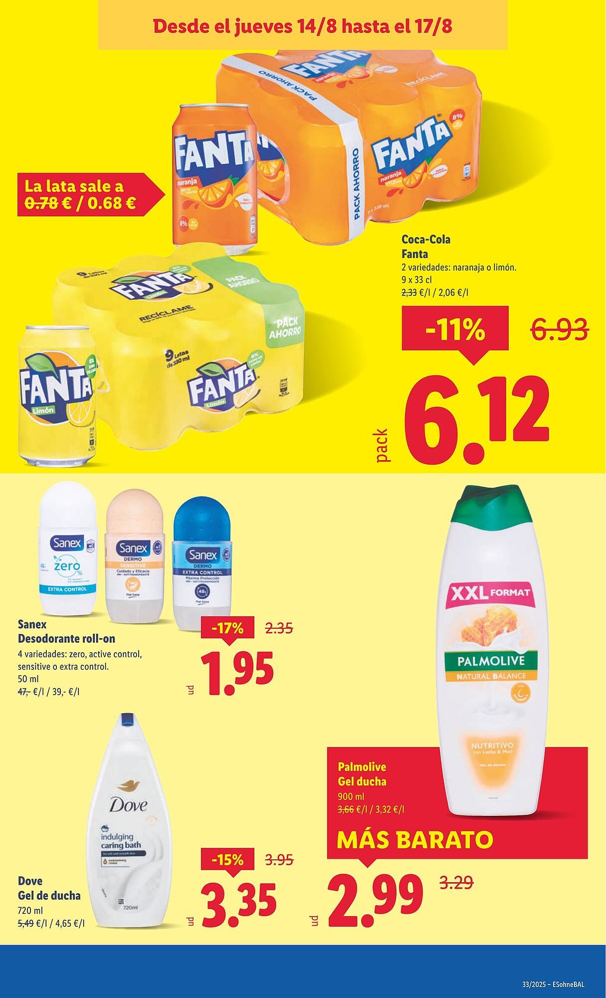 Folleto Lidl (2025-08-11 - 2025-08-17)