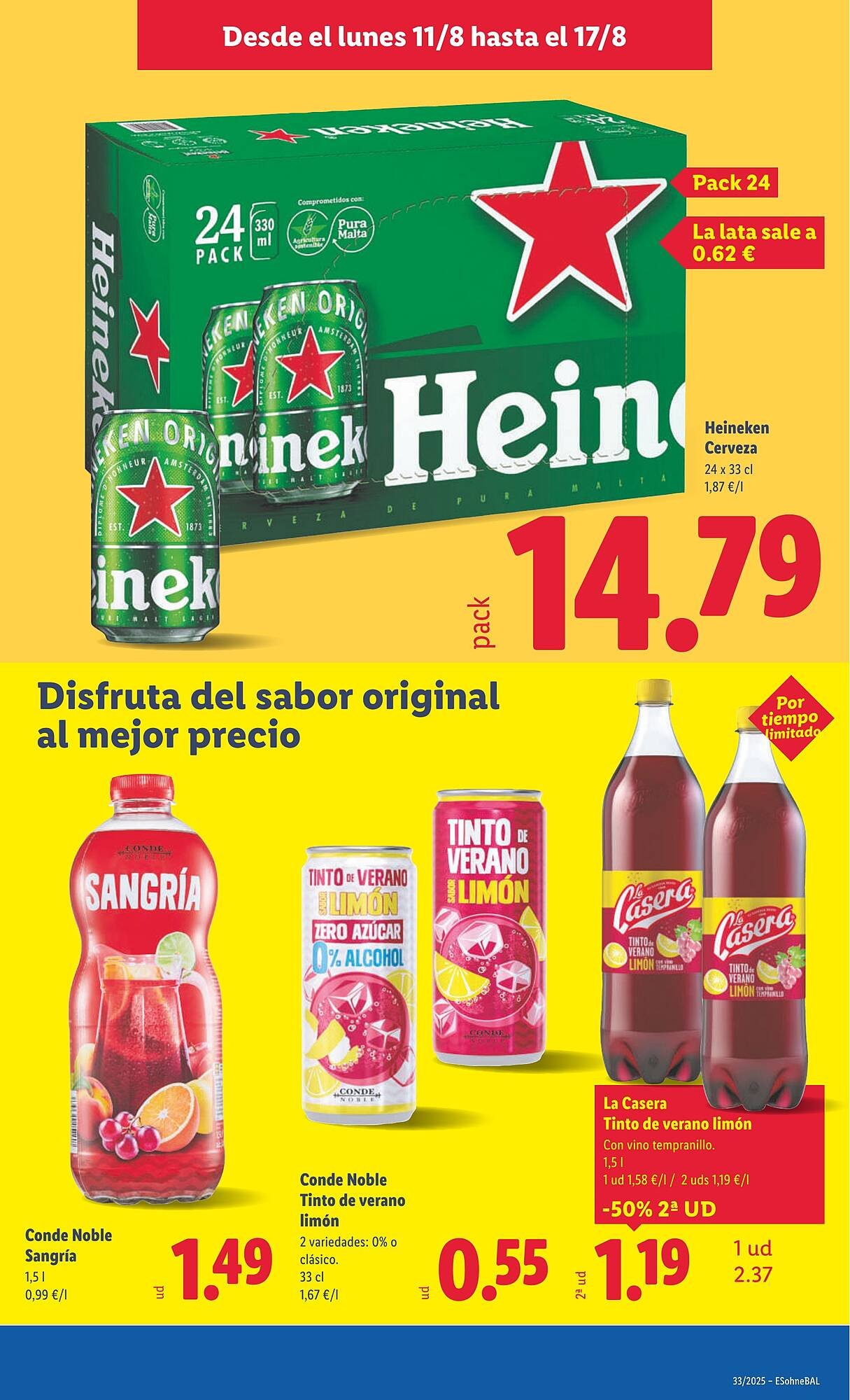 Folleto Lidl (2025-08-11 - 2025-08-17)