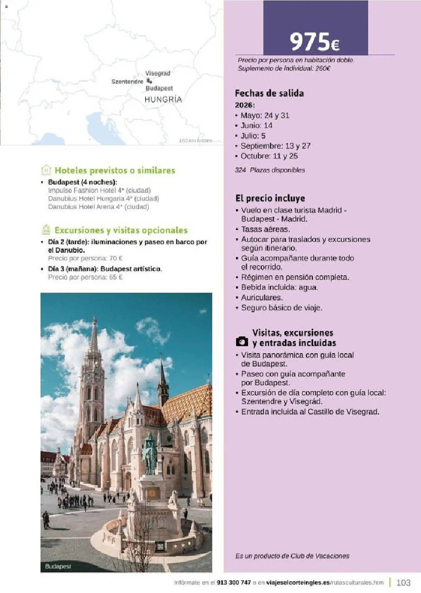 Catálogo Viajes El Corte Inglés