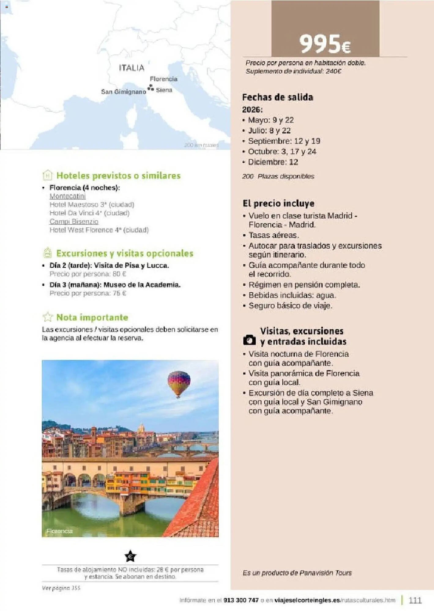 Catálogo Viajes El Corte Inglés