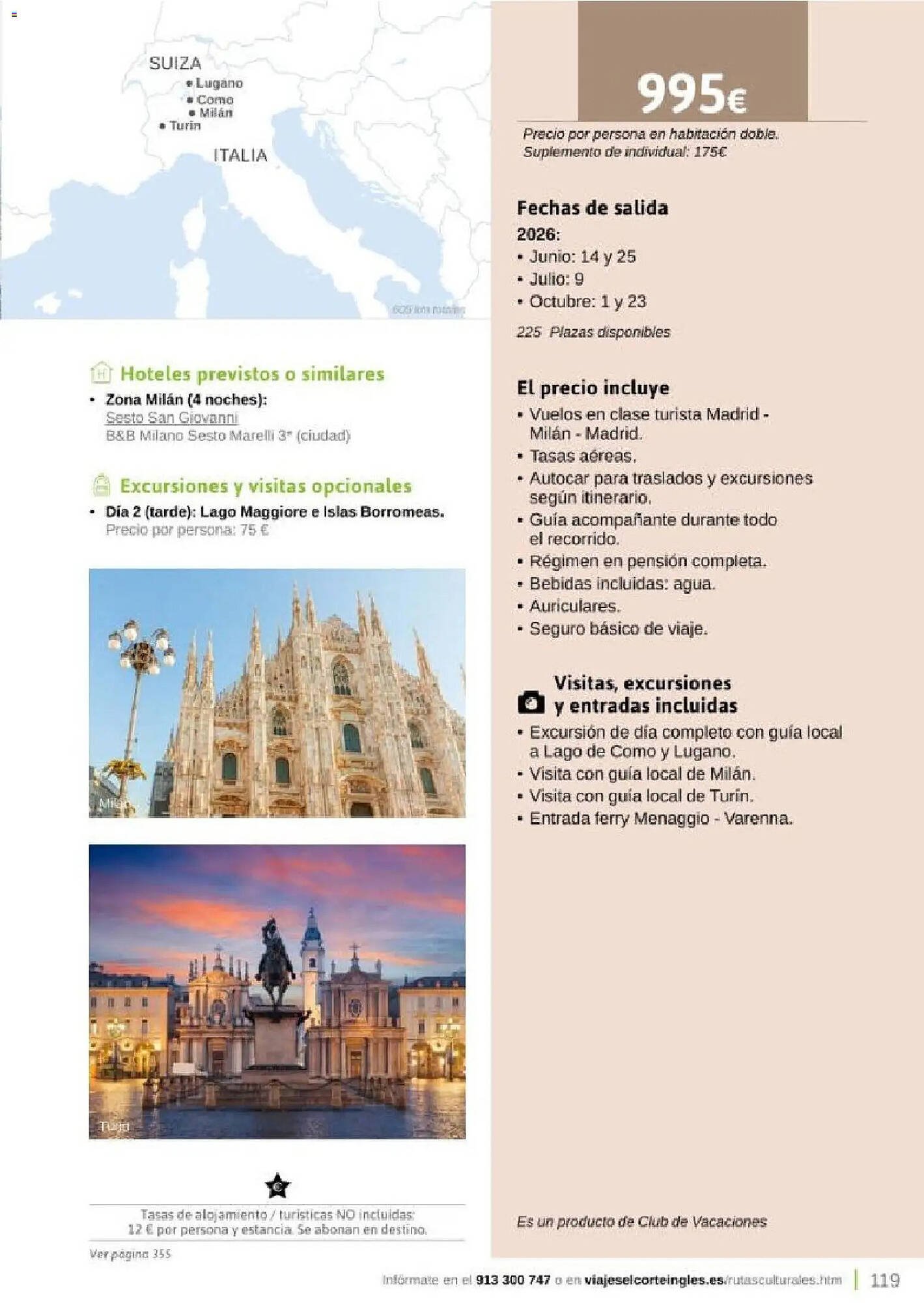 Catálogo Viajes El Corte Inglés