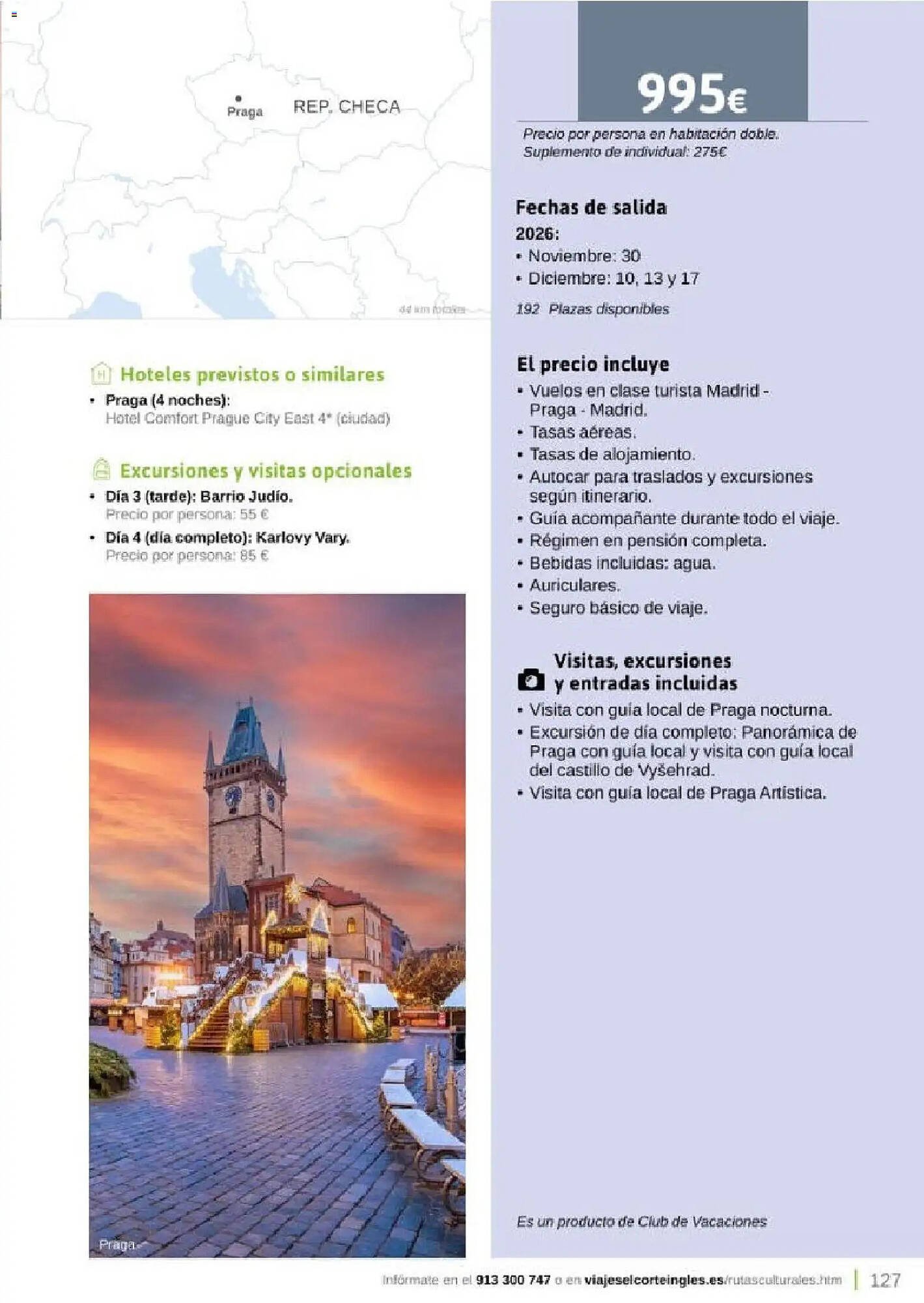 Catálogo Viajes El Corte Inglés