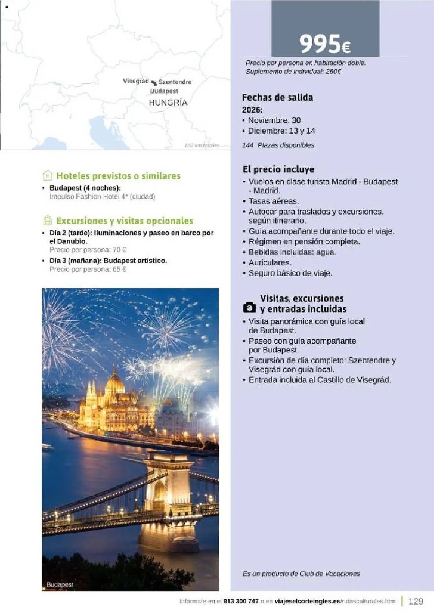 Catálogo Viajes El Corte Inglés