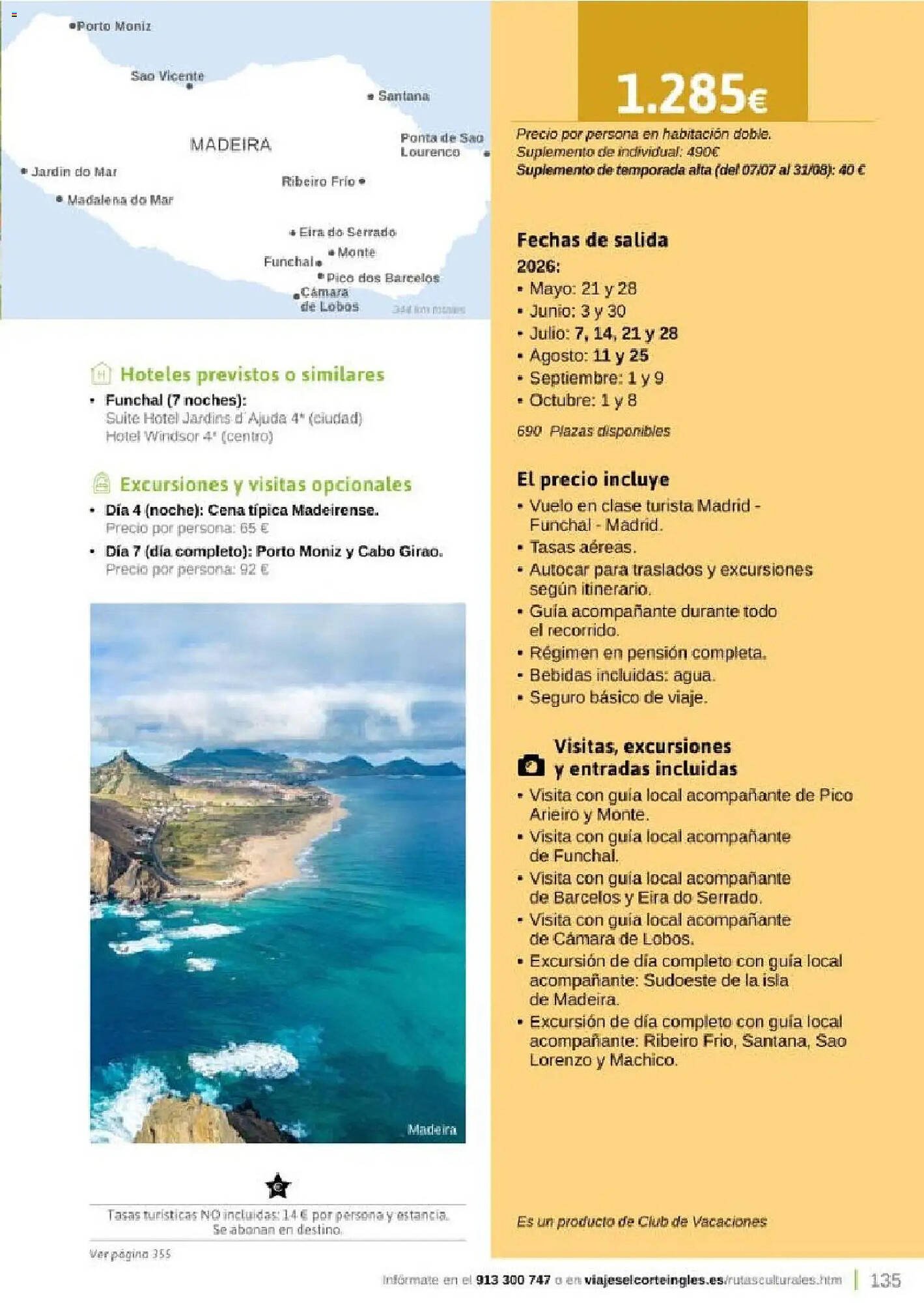 Catálogo Viajes El Corte Inglés