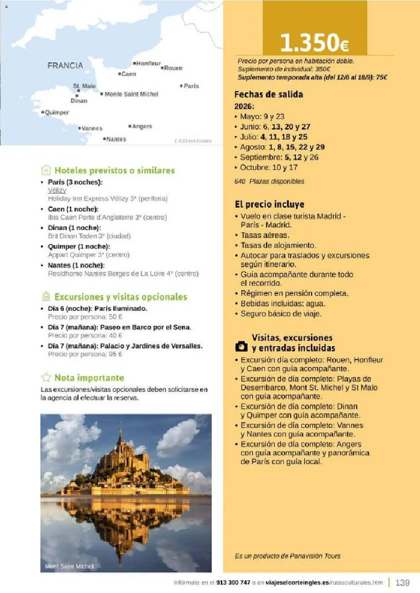 Catálogo Viajes El Corte Inglés