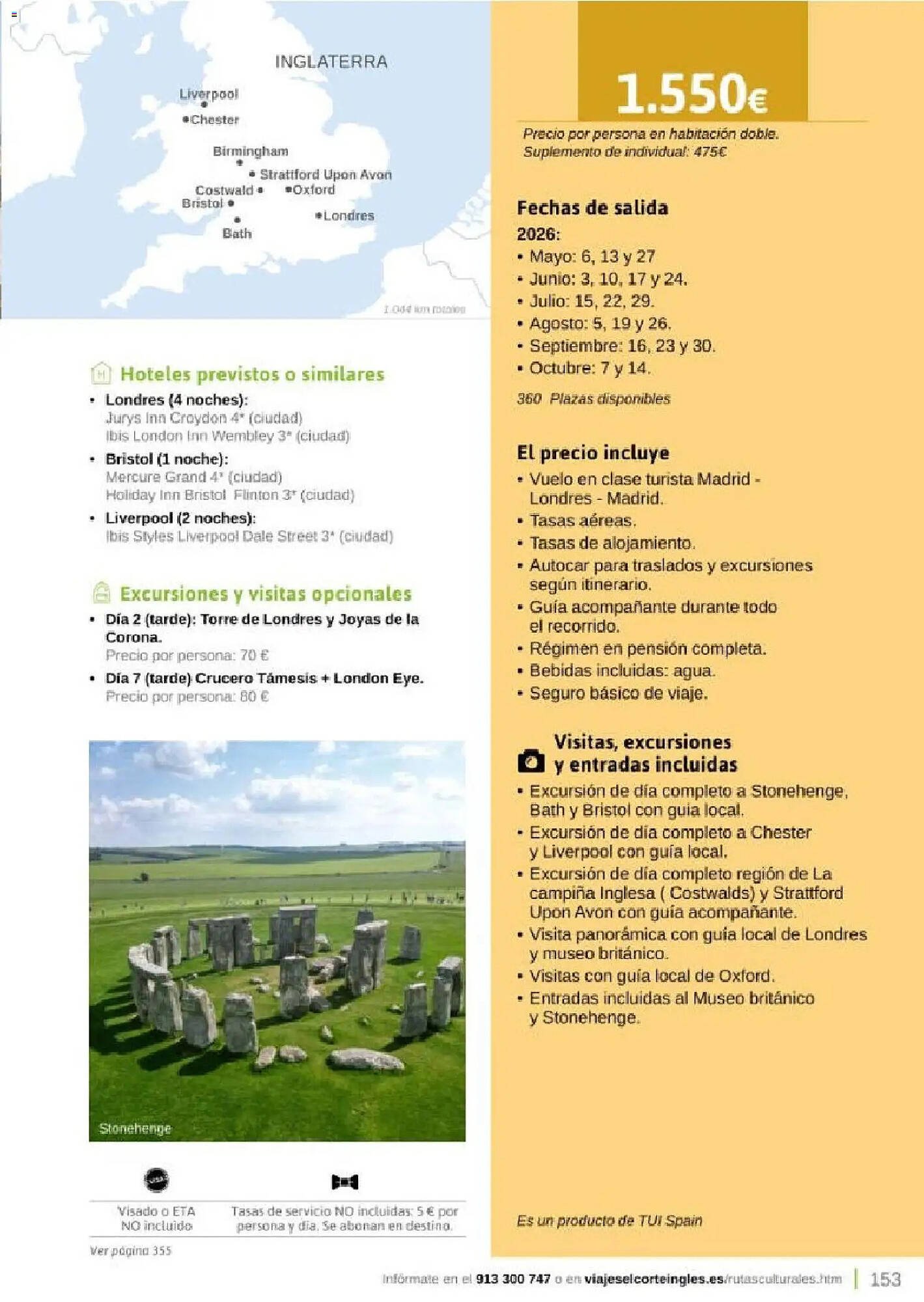 Catálogo Viajes El Corte Inglés