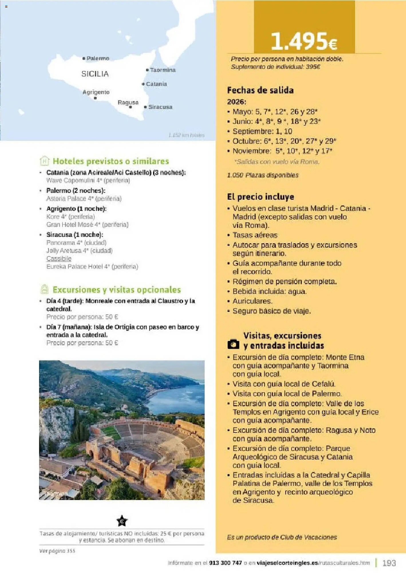 Catálogo Viajes El Corte Inglés