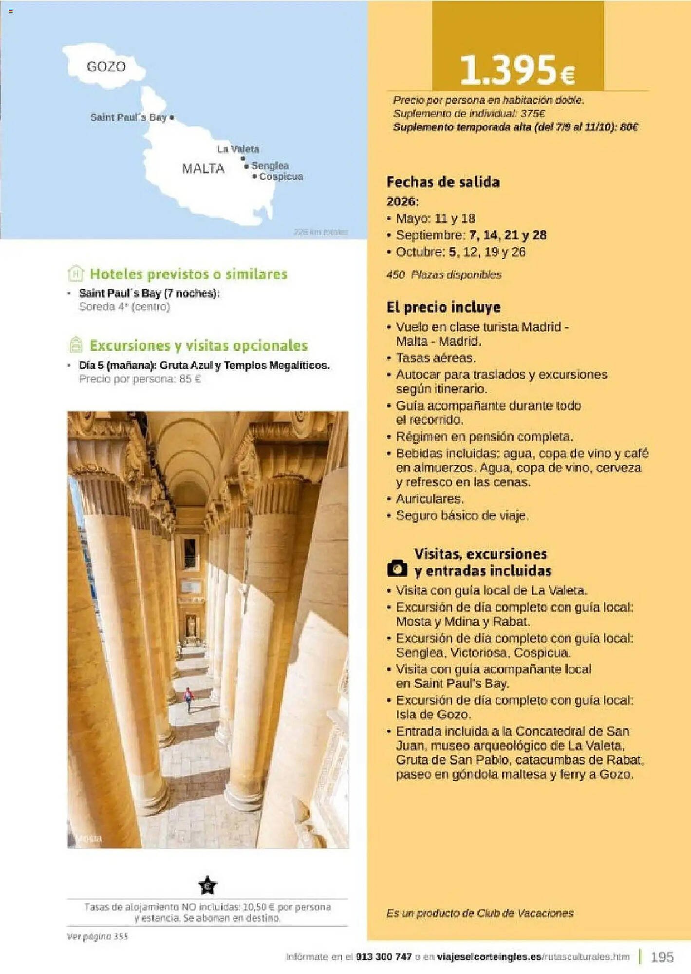 Catálogo Viajes El Corte Inglés