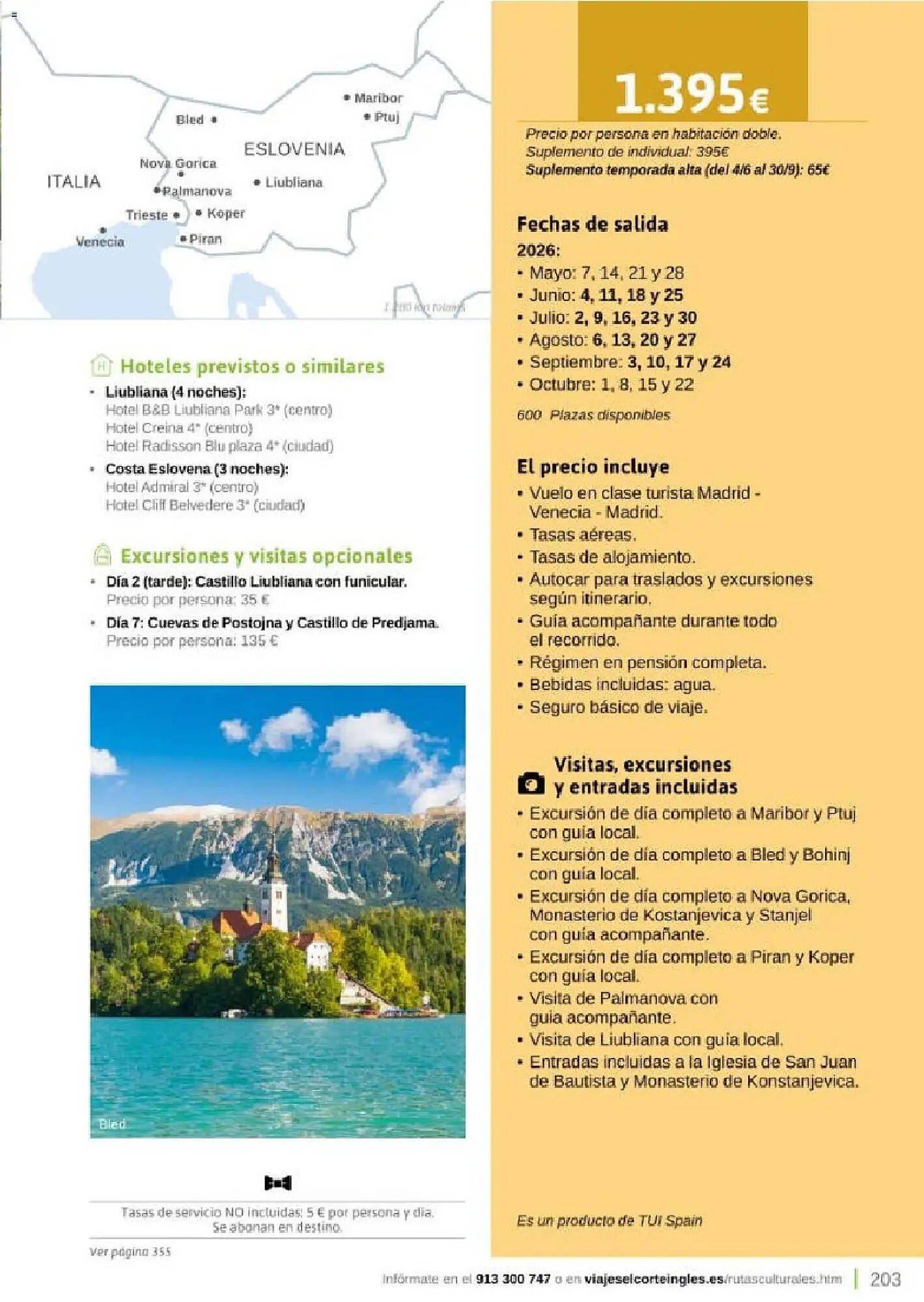 Catálogo Viajes El Corte Inglés